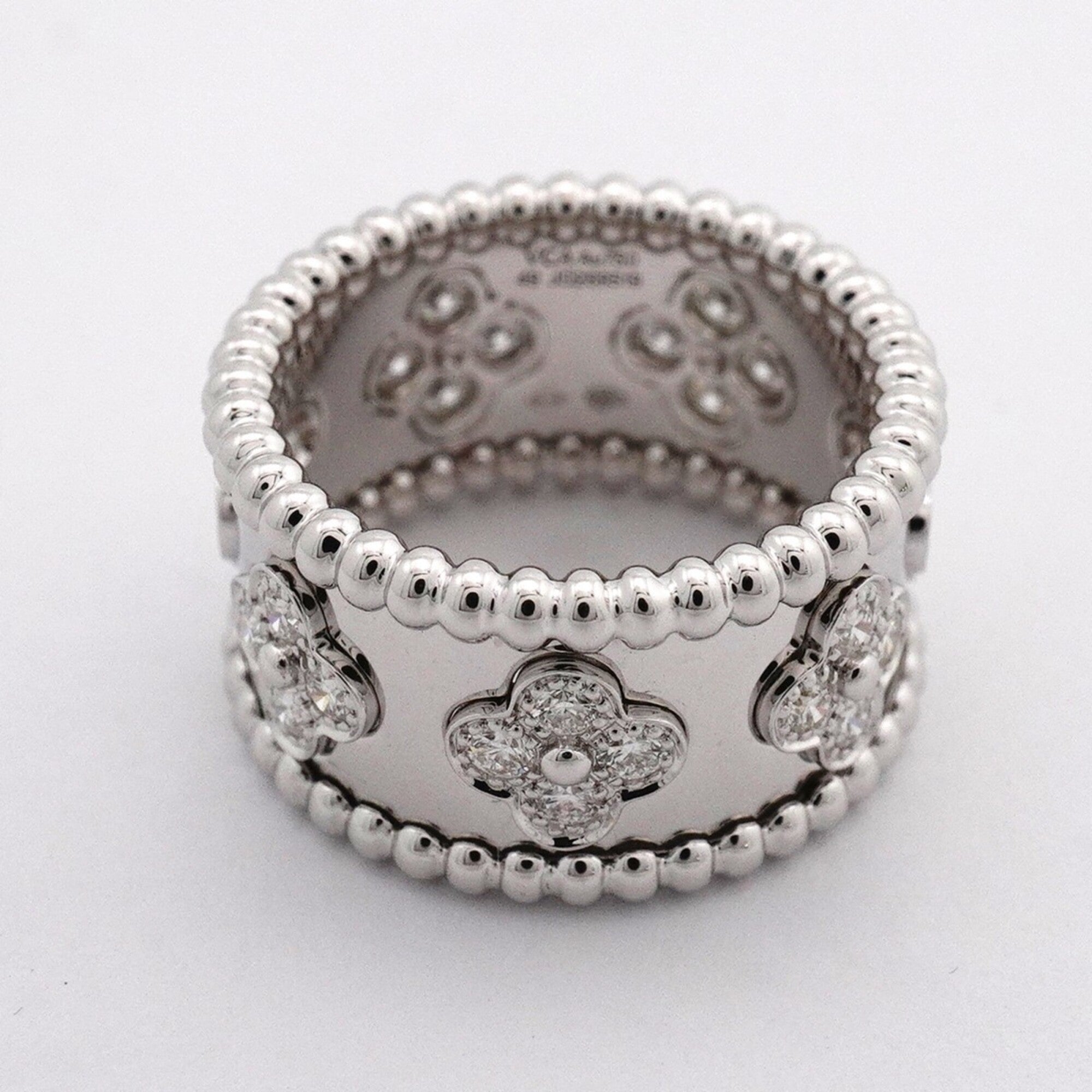 Van Cleef & Arpels White Gold (18K) Band Ring (Pre-Owned)