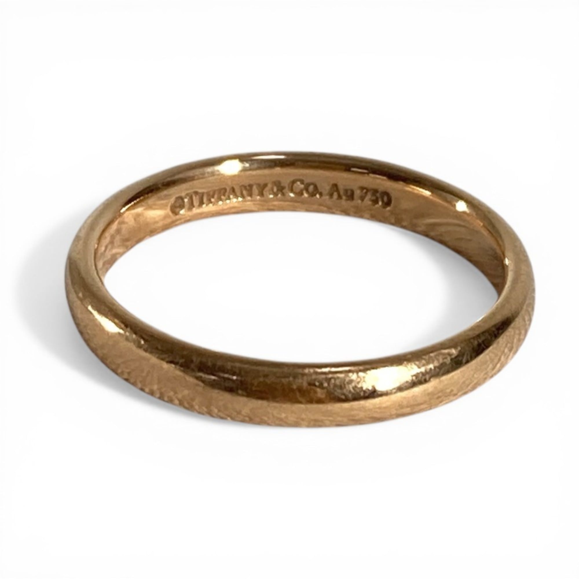 Tiffany Gold Gold (18K) Band Ring (Pre-Owned)