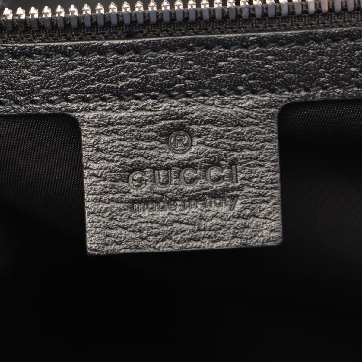 Gucci Black Leather Handbag Shoulder Bag (Pre-Owned)