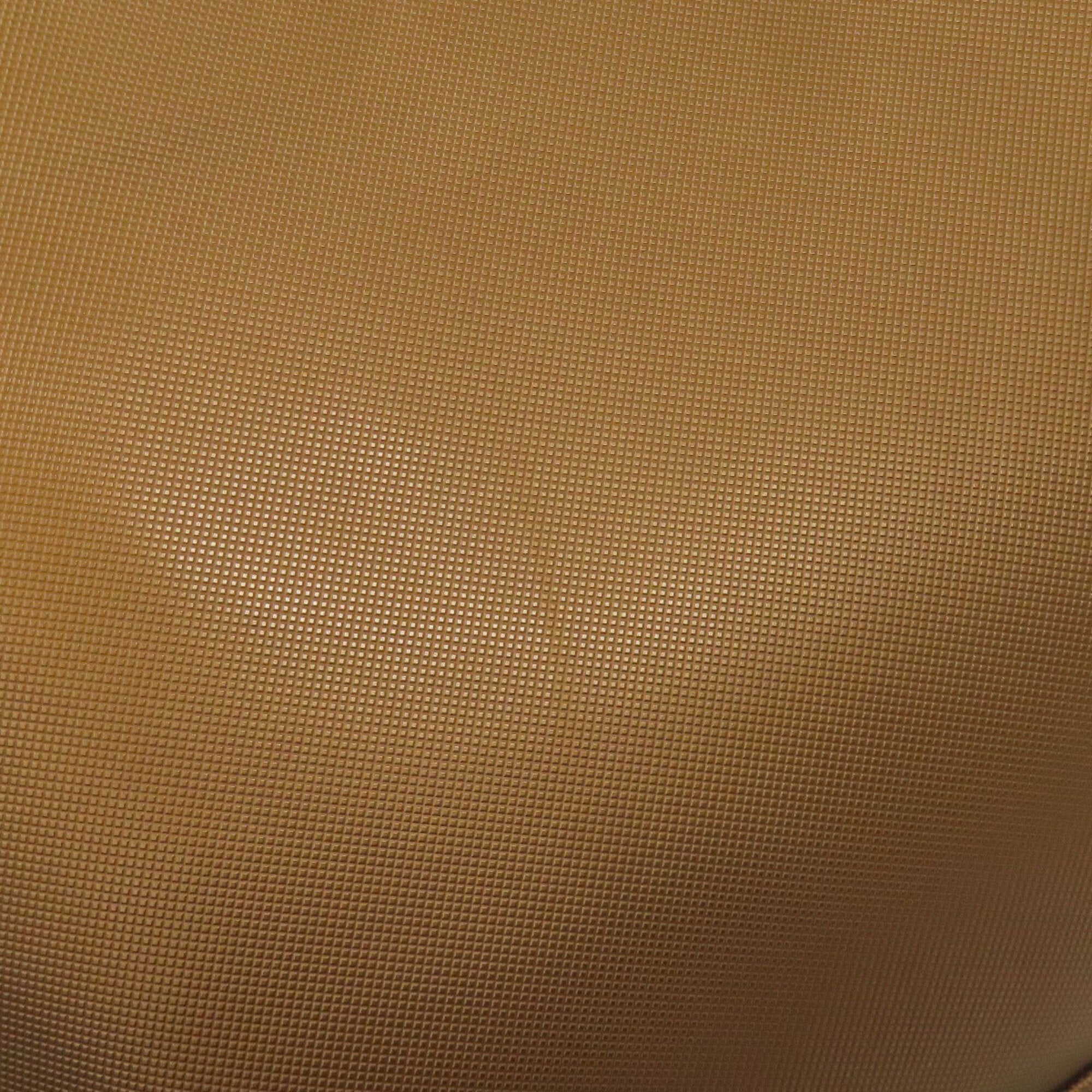 Longchamp Brown Light Blue Leather Shoulder Bag (Pre-Owned)