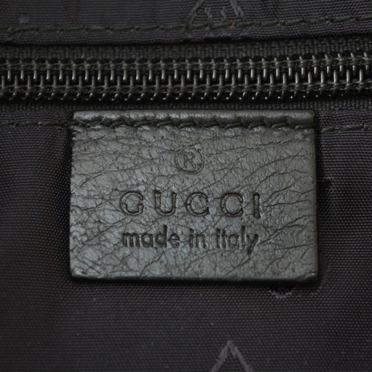 Gucci Black Leather Shoulder Bag (Pre-Owned)
