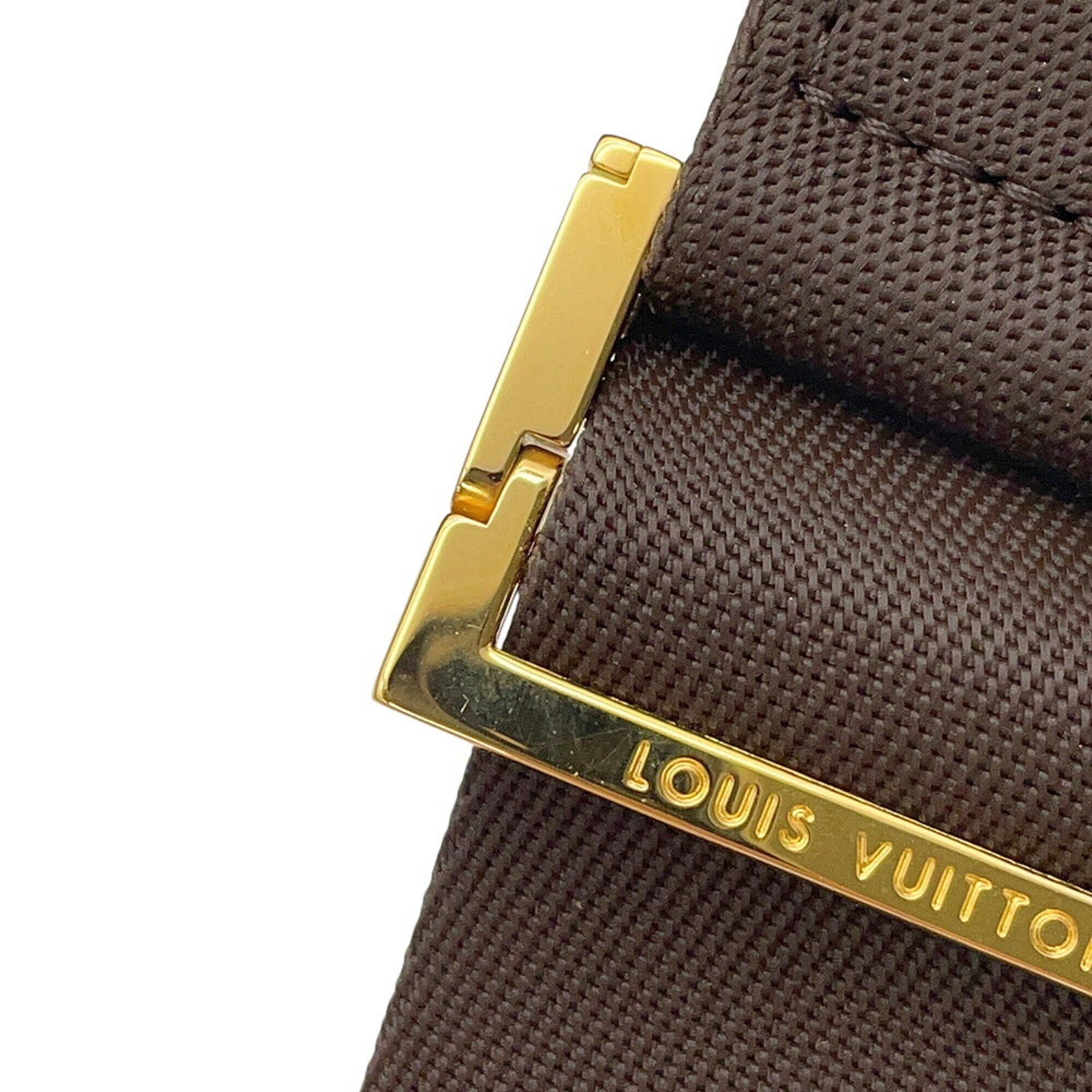 Louis Vuitton Damier Brown Damier Canvas Ebene Shoulder Bag Sling Bag (Pre-Owned)