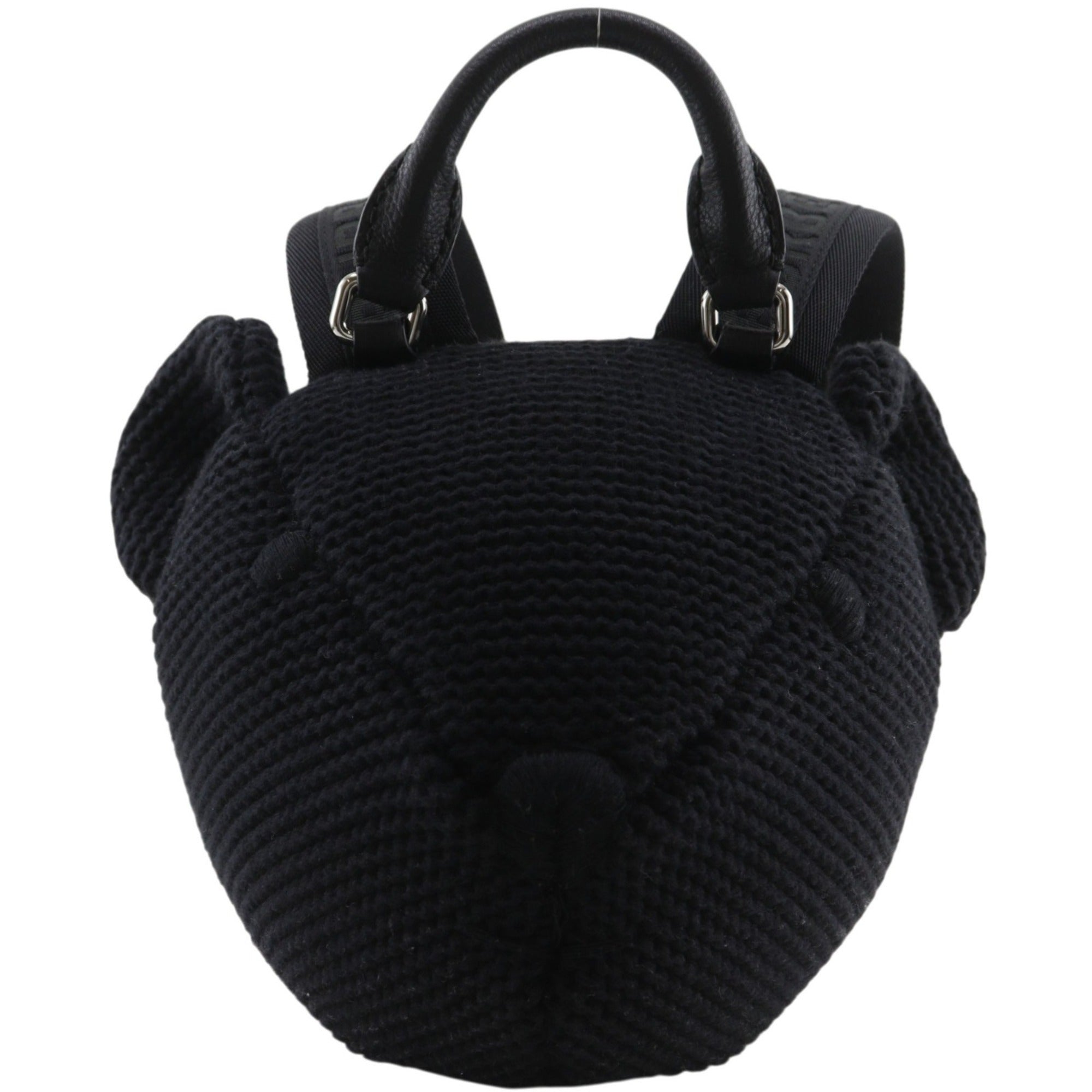 Burberry Black Cotton Backpack (Pre-Owned)