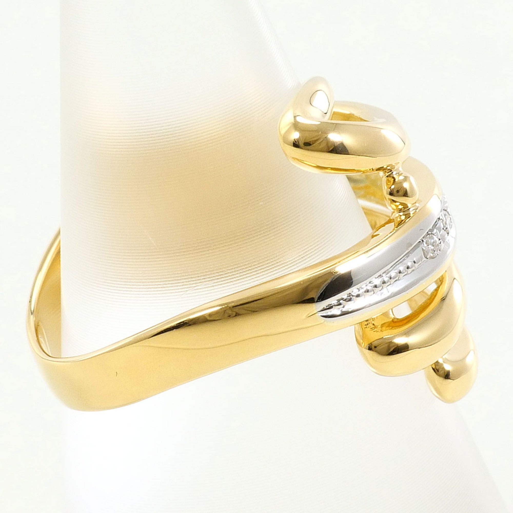 Unbranded Platinum Yellow Gold Yellow Gold (18K) Platinum 900 Band Ring (Pre-Owned)