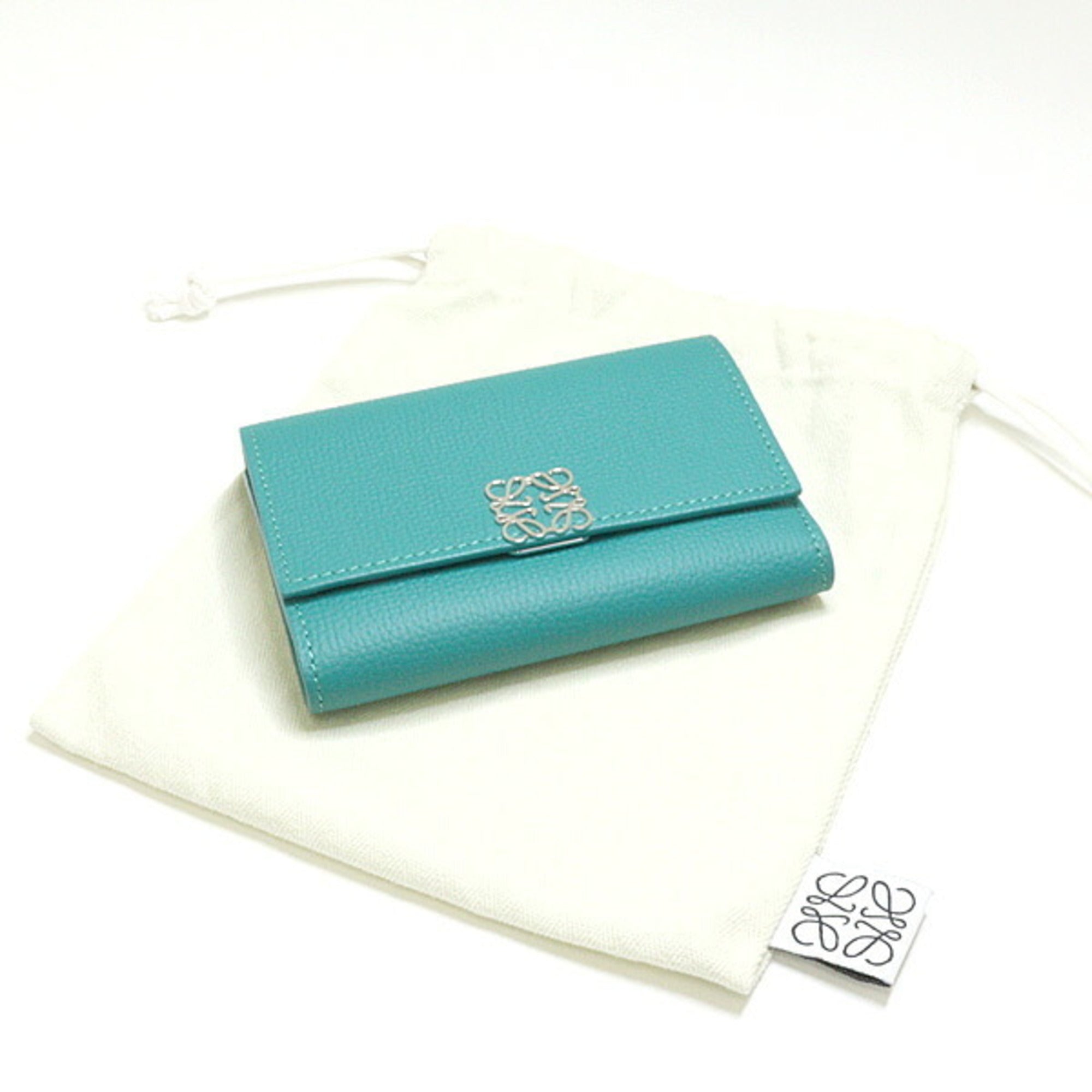 Loewe Green Wallet (Tri-Fold) (Pre-Owned)