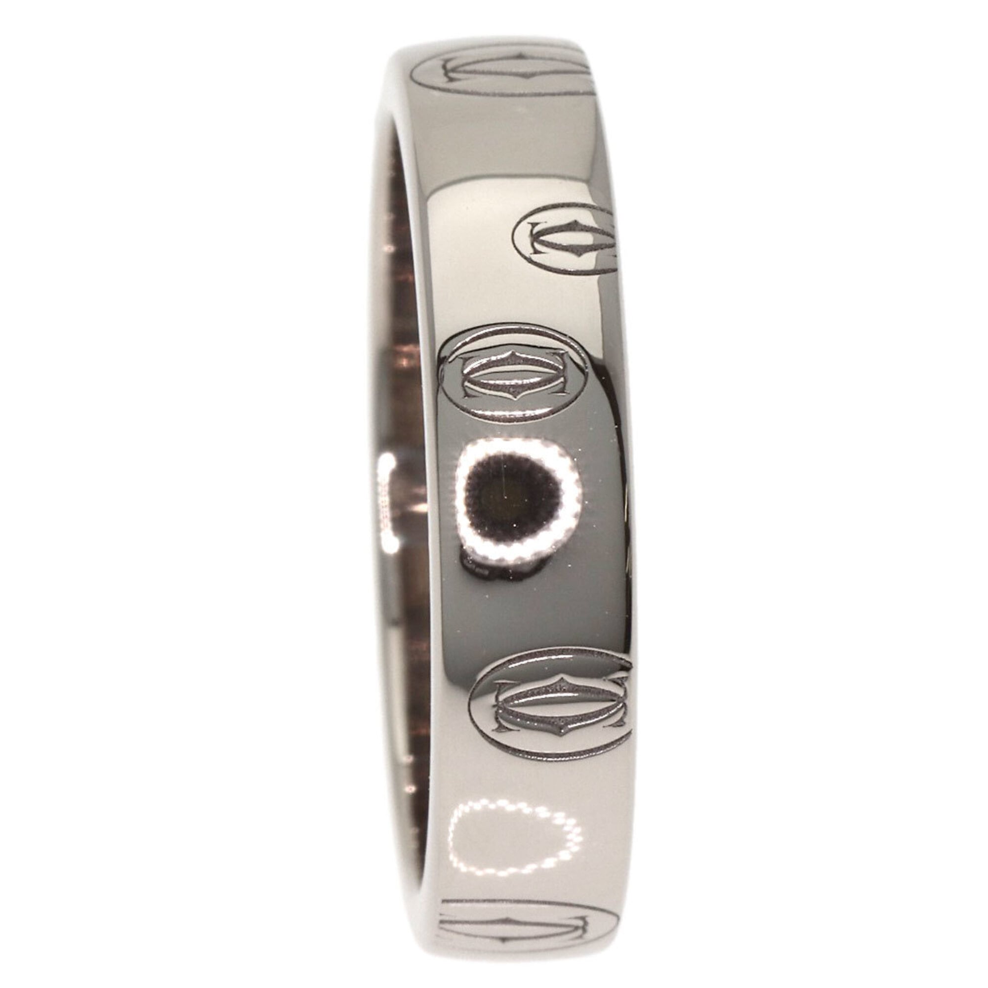 Cartier Happy Birthday White Gold (18K) Band Ring (Pre-Owned)