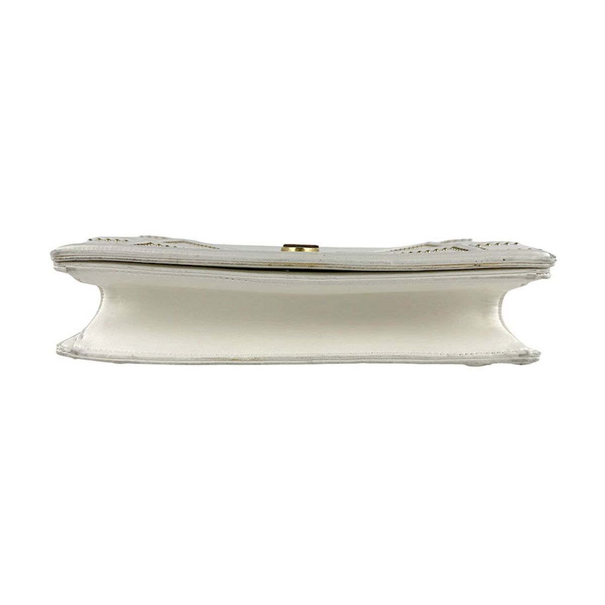 Christian Dior White Leather Shoulder Bag (Pre-Owned)
