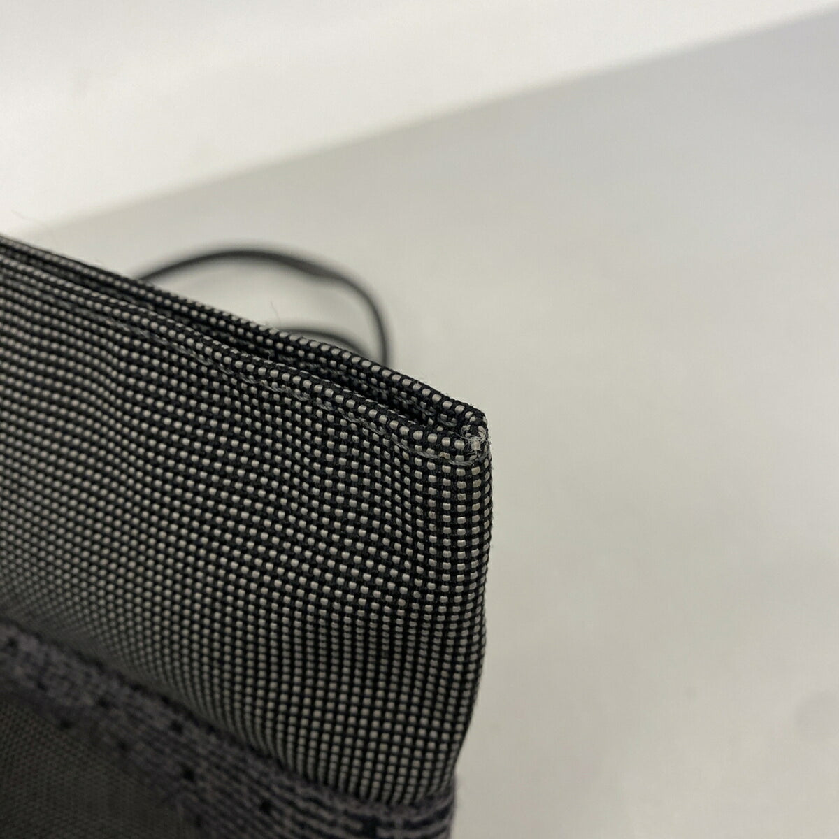 Hermes Gray Nylon Shoulder Bag (Pre-Owned)