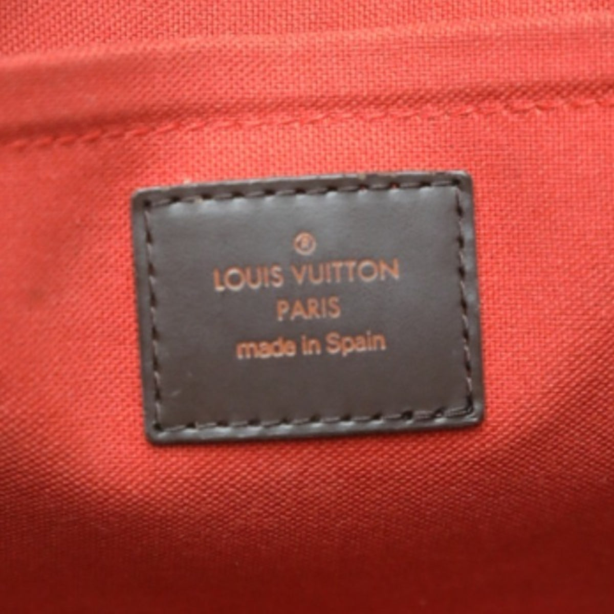 Louis Vuitton Brown Damier Canvas Handbag (Pre-Owned)