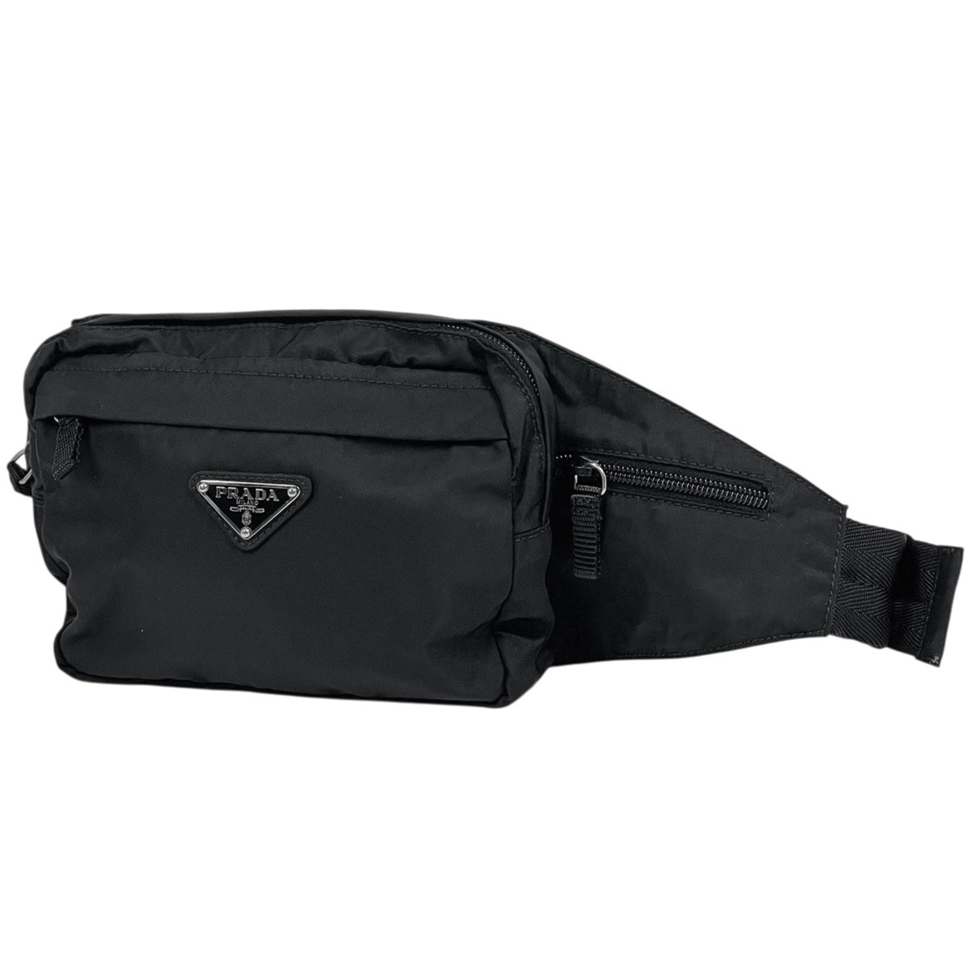 Prada Black Nylon Fanny Pack Pouch (Pre-Owned)