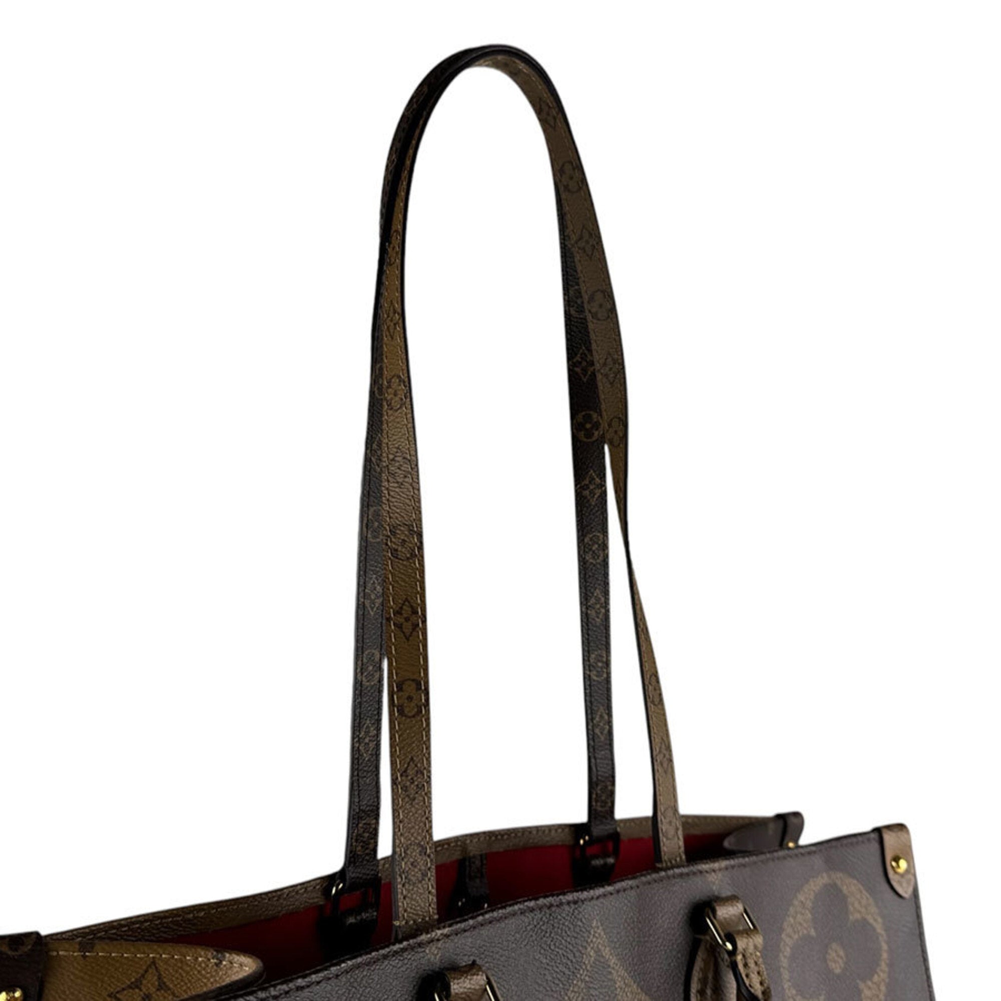 Louis Vuitton Brown Monogram Handbag (Pre-Owned)