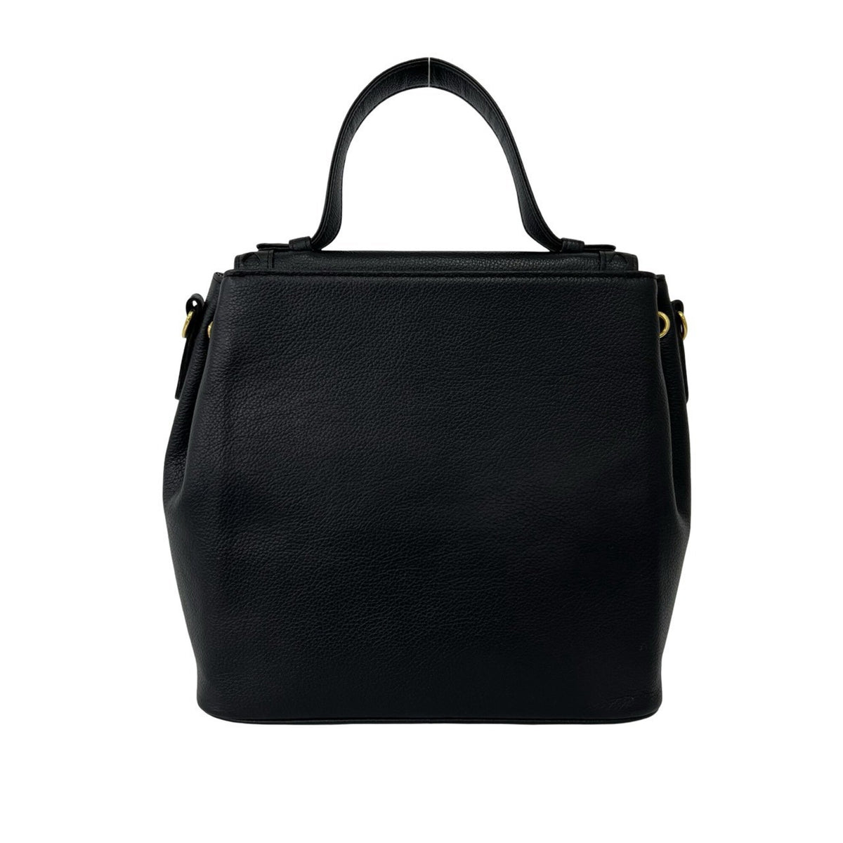 Yves Saint Laurent Black Leather Shoulder Bag (Pre-Owned)