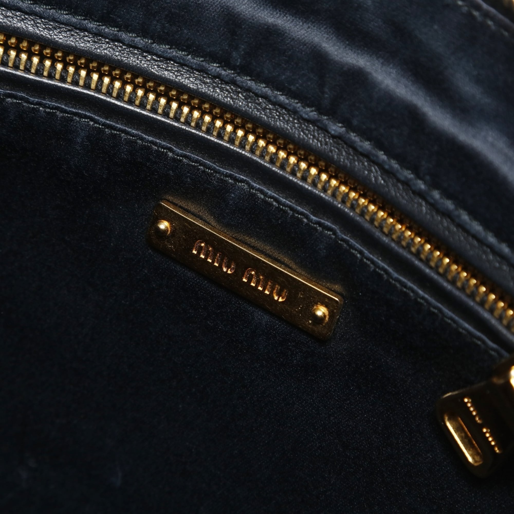 Miu Miu Black Leather Clutch Bag (Pre-Owned)