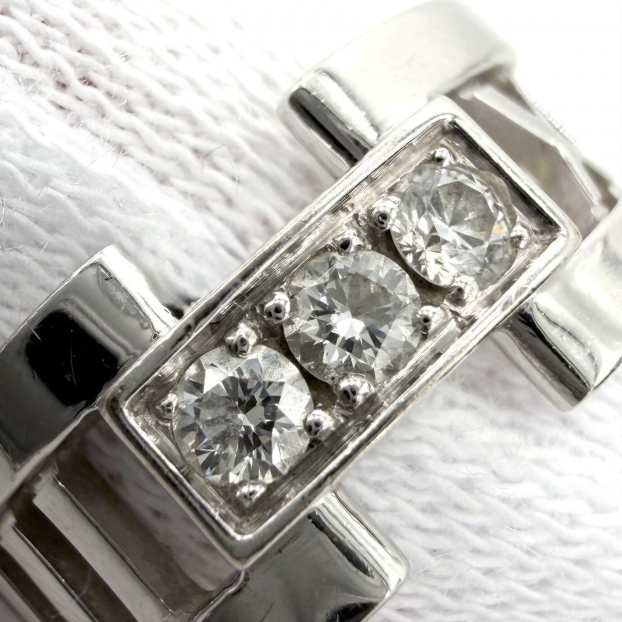 Tiffany White Gold (18K) Band Ring (Pre-Owned)
