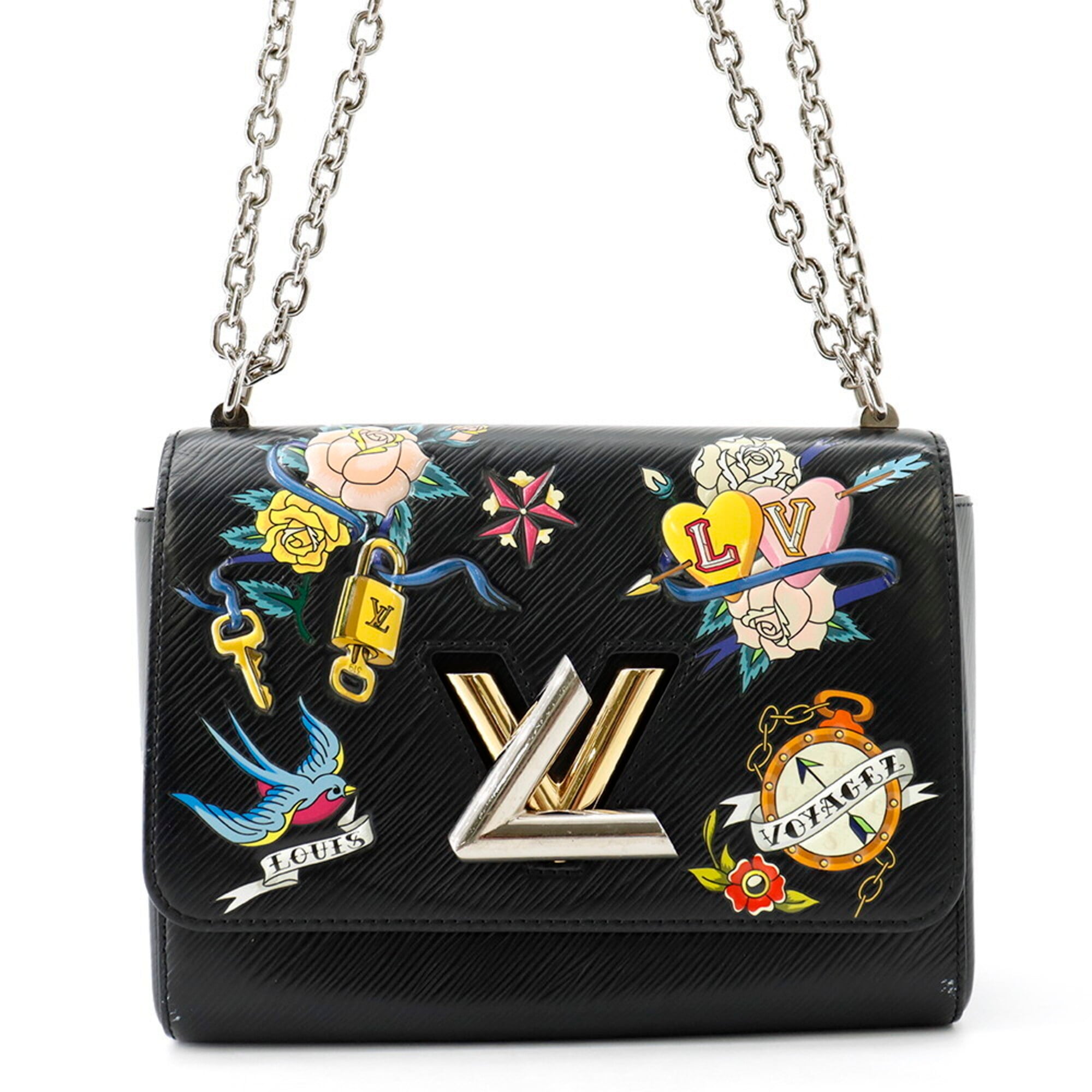 Louis Vuitton Epi Black Noir Epi Leather Handbag Shoulder Bag (Pre-Owned)