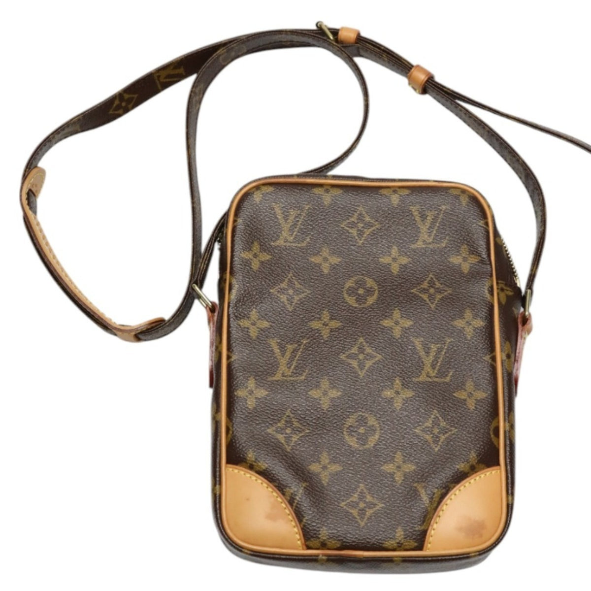 Louis Vuitton Brown Monogram Shoulder Bag (Pre-Owned)