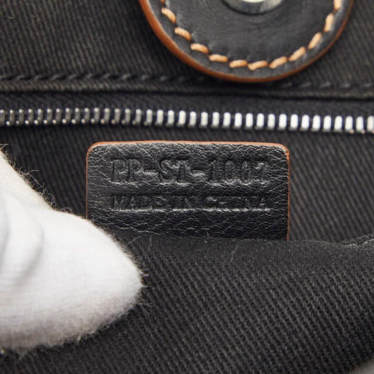 Celine Black Canvas Leather Handbag (Pre-Owned)