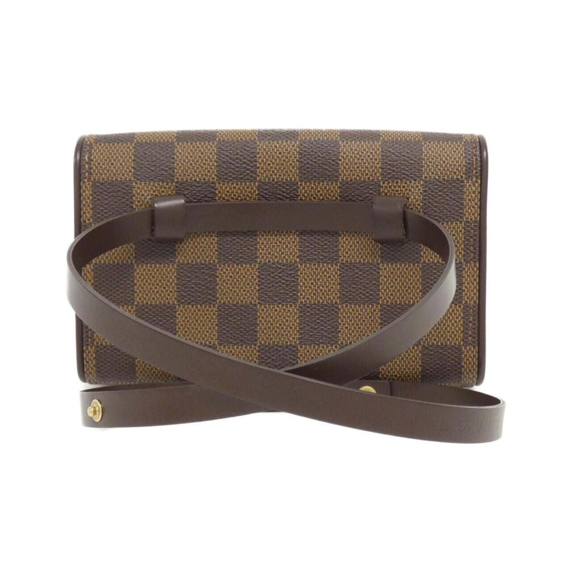 Louis Vuitton Ebene Coated Canvas Fanny Pack Pochette (Pre-Owned)