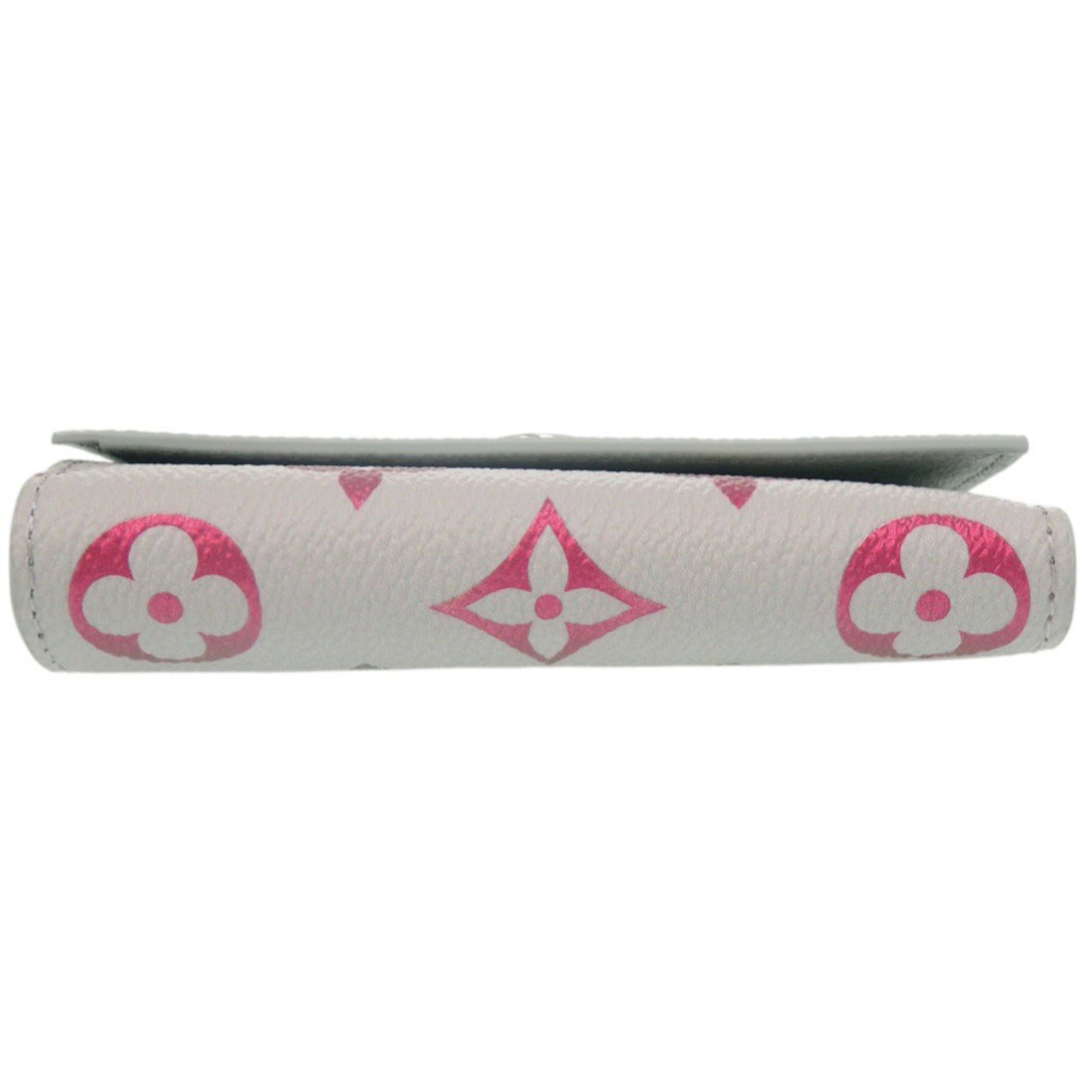 Louis Vuitton Gray Monogram Wallet (Tri-Fold) (Pre-Owned)
