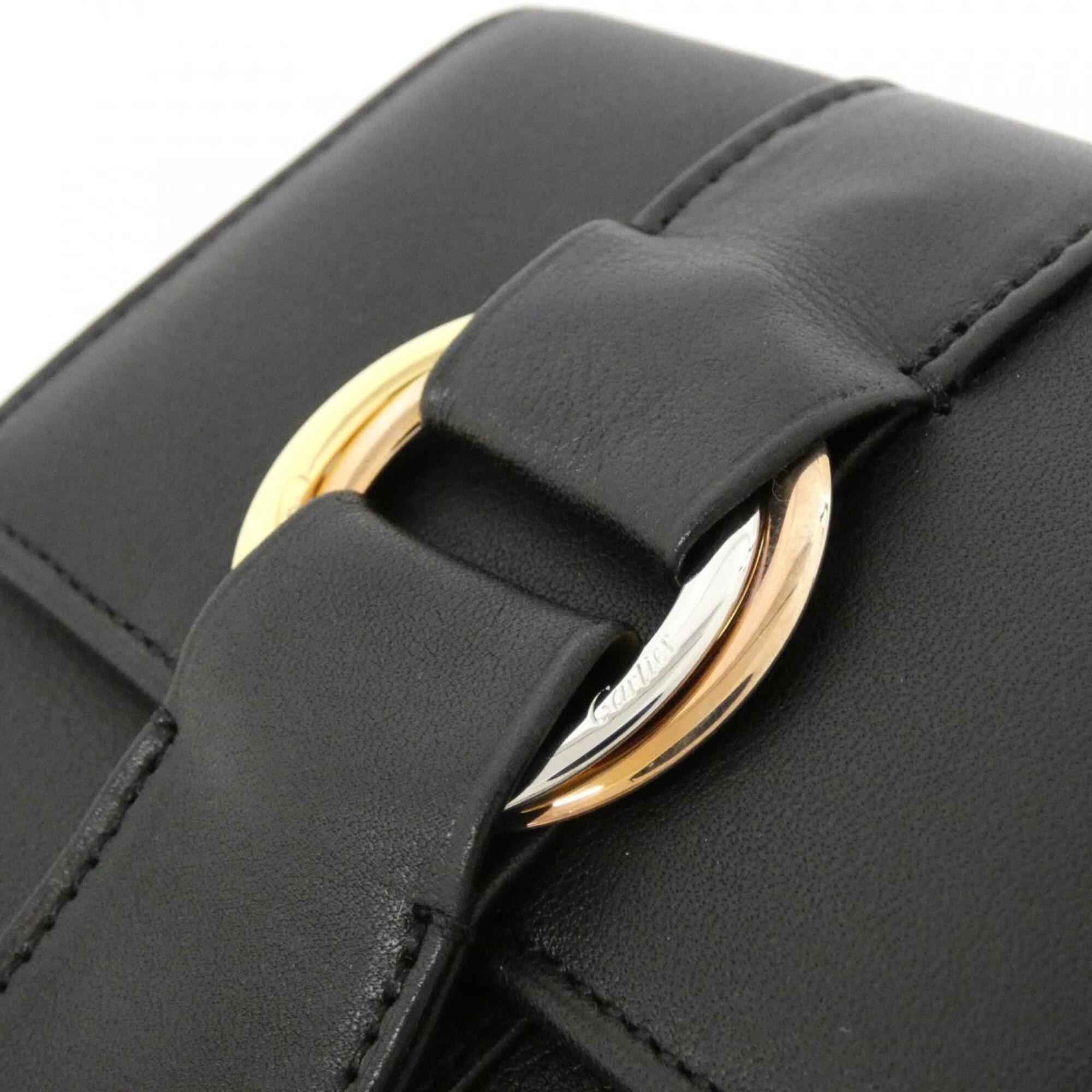 Cartier Black Wallet (Tri-Fold) (Pre-Owned)