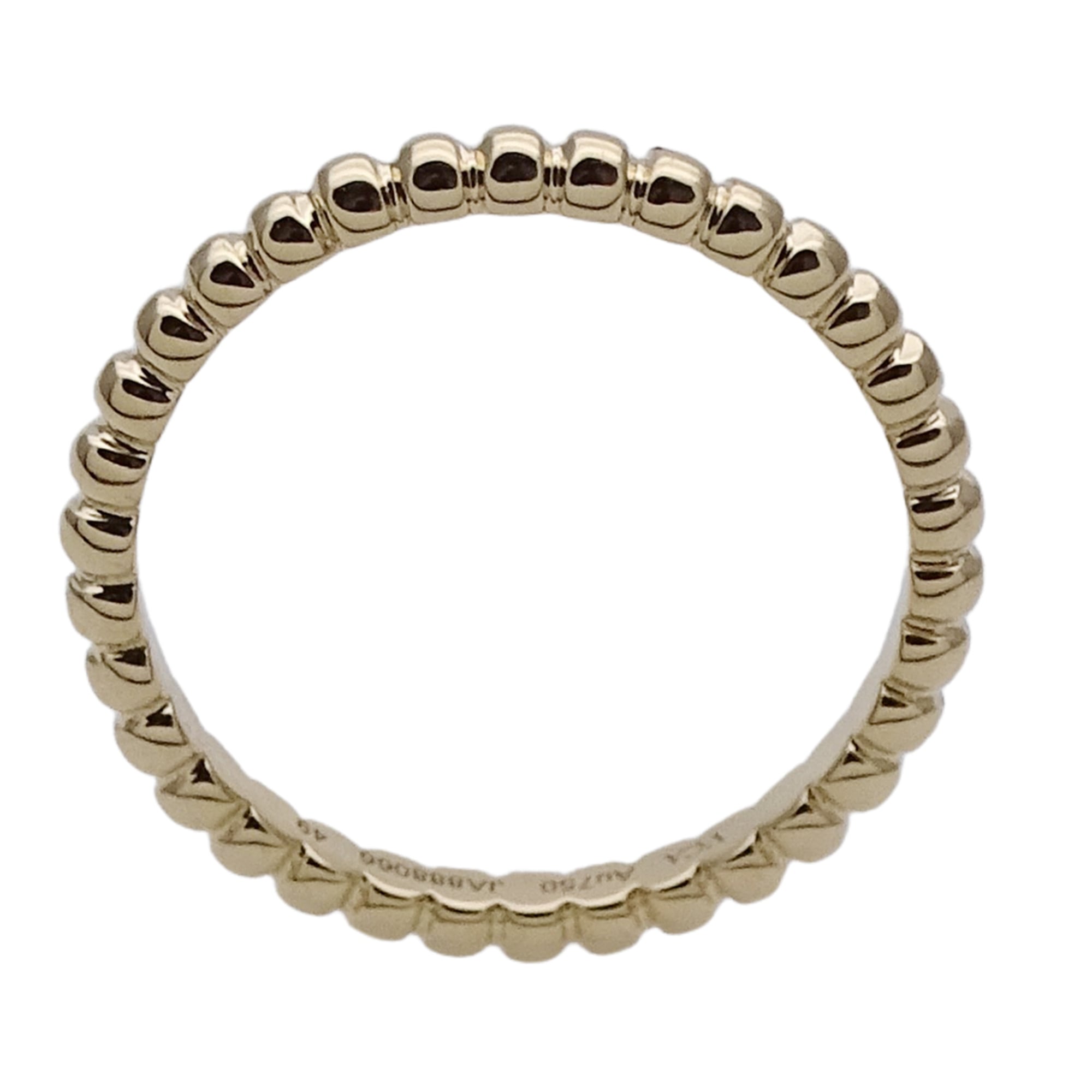 Van Cleef & Arpels Yellow Gold Yellow Gold (18K) Band Ring (Pre-Owned)