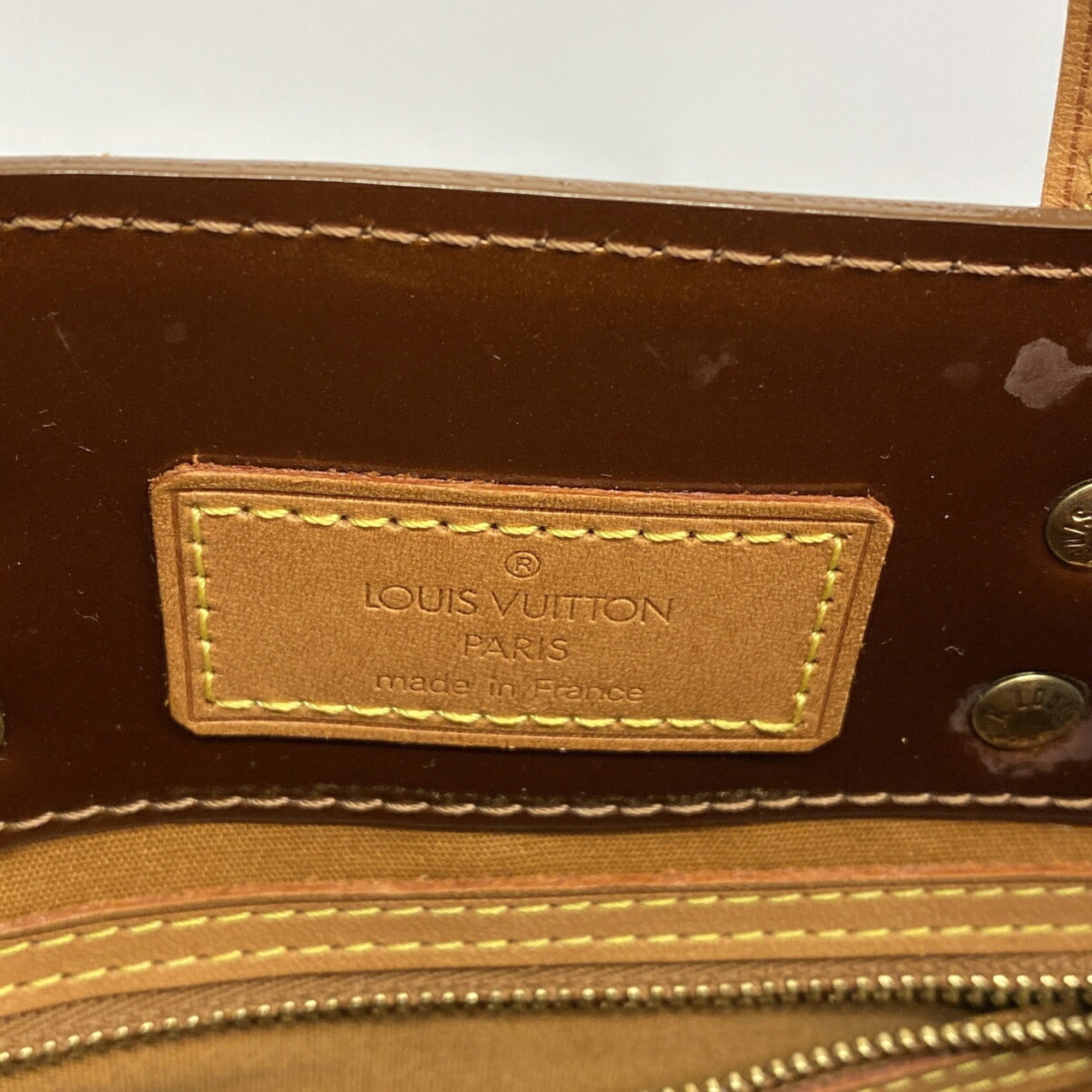 Louis Vuitton Bronze Handbag (Pre-Owned)
