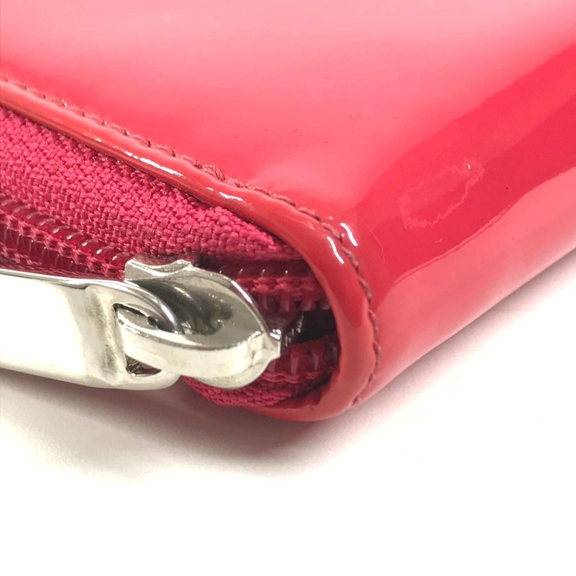 Chanel Pink White Long Wallet (Bi-Fold) (Pre-Owned)