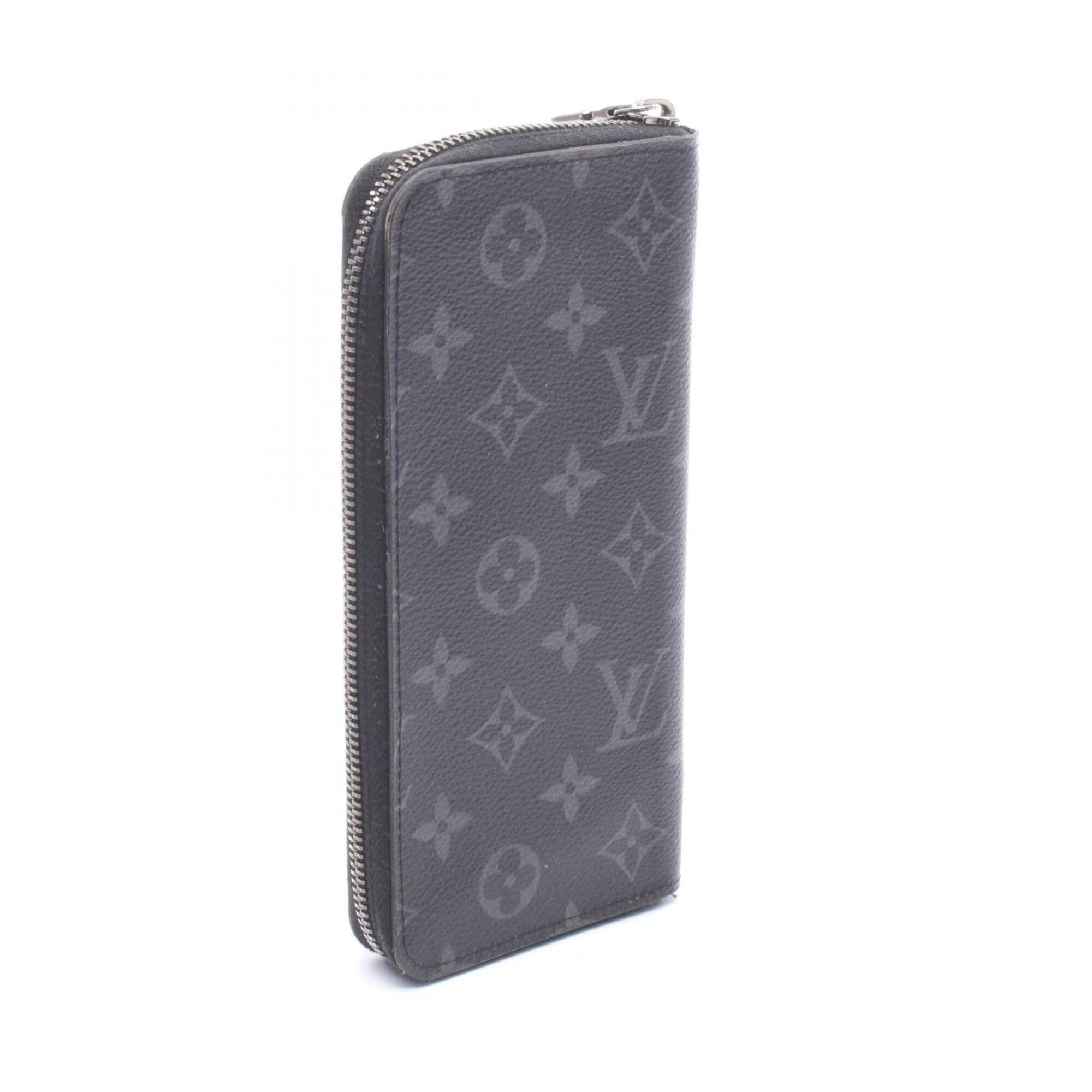 Louis Vuitton Black Cuir Ombre Leather Pvc Long Wallet (Bi-Fold) (Pre-Owned)