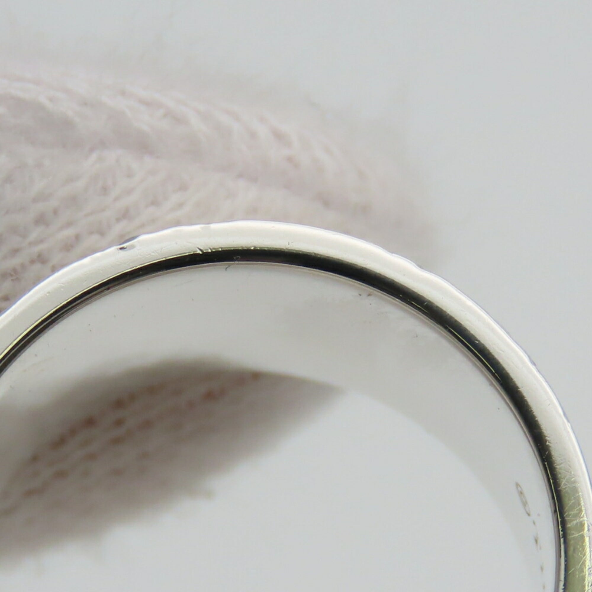 Tiffany Silver Silver 925 Band Ring (Pre-Owned)