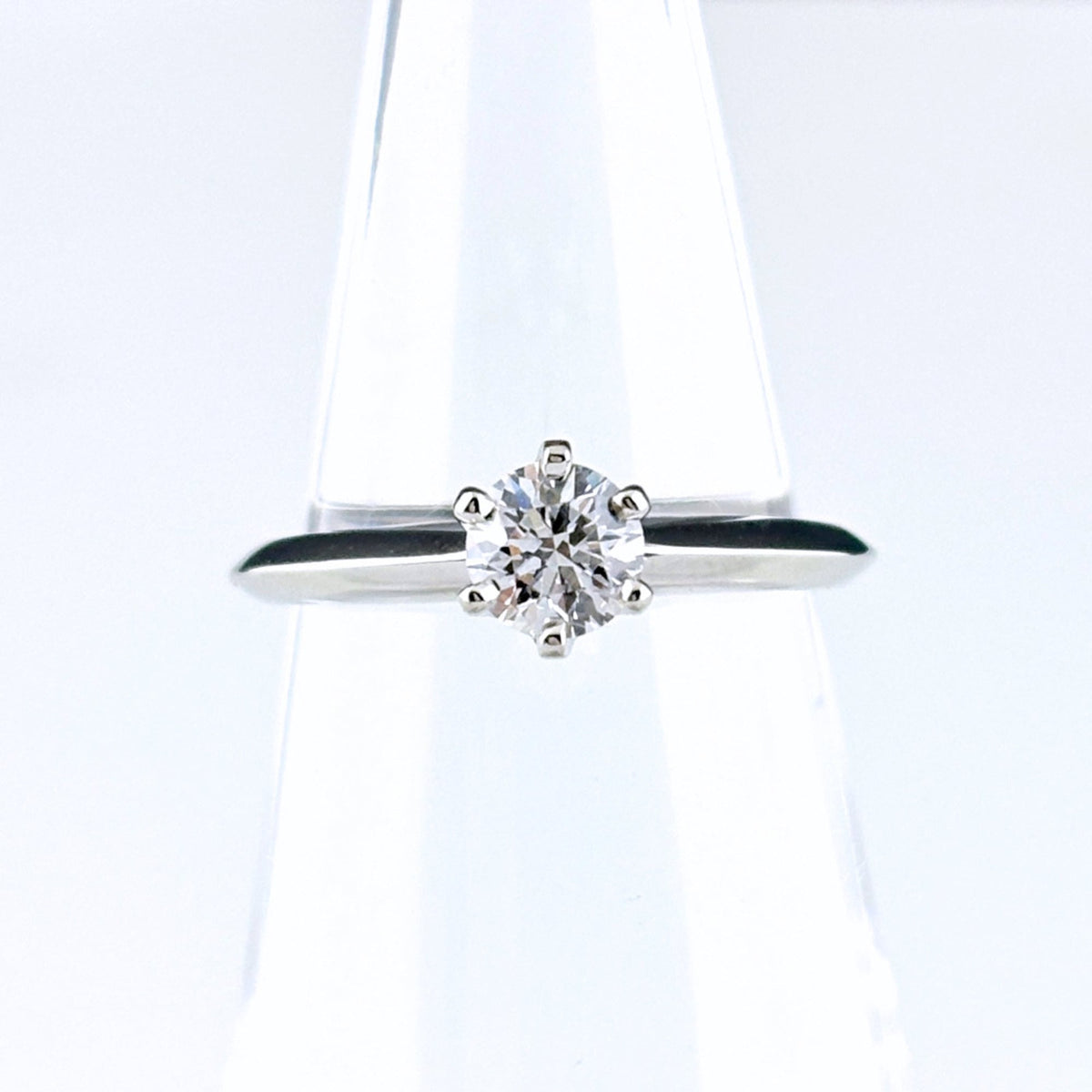 Tiffany Platinum 950 Band Ring (Pre-Owned)