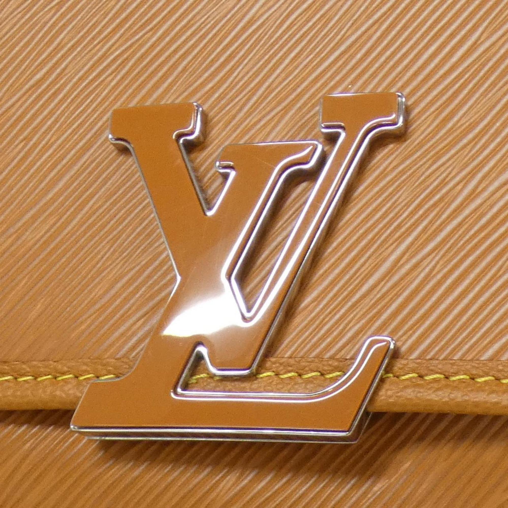Louis Vuitton Brown Leather Shoulder Bag (Pre-Owned)