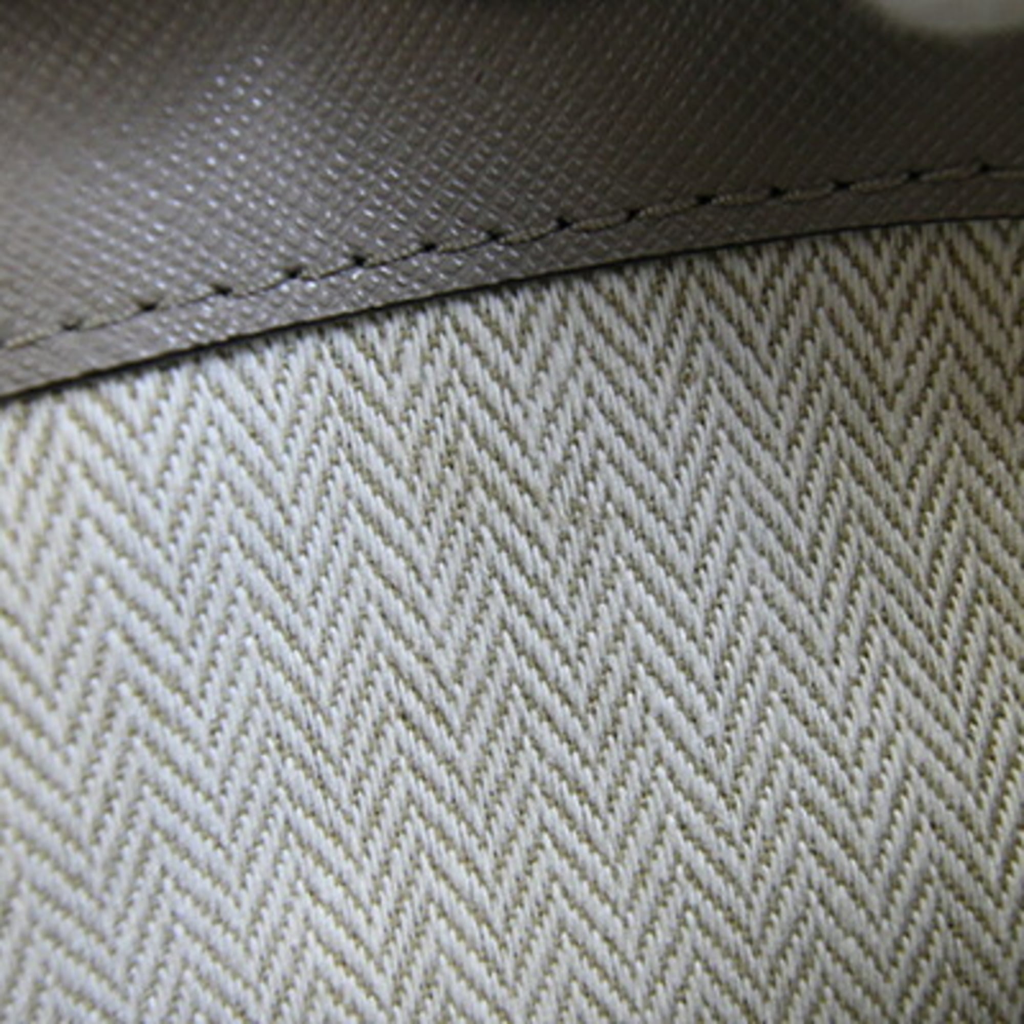 Tory Burch Grayish Leather Handbag (Pre-Owned)