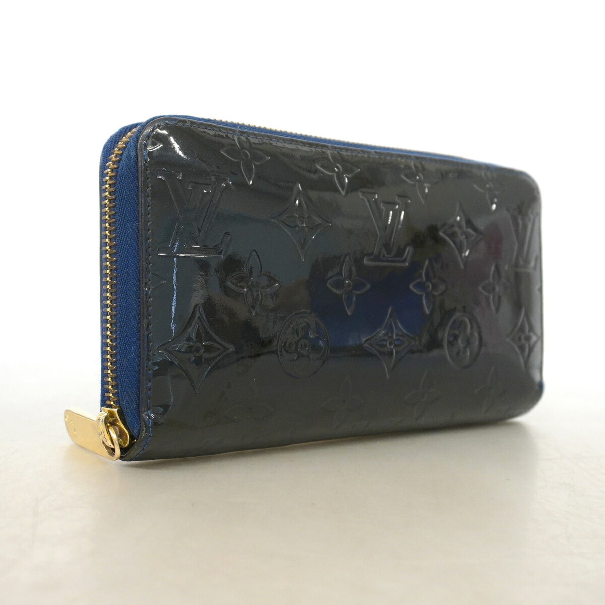 Louis Vuitton Grand Blue Long Wallet (Bi-Fold) (Pre-Owned)