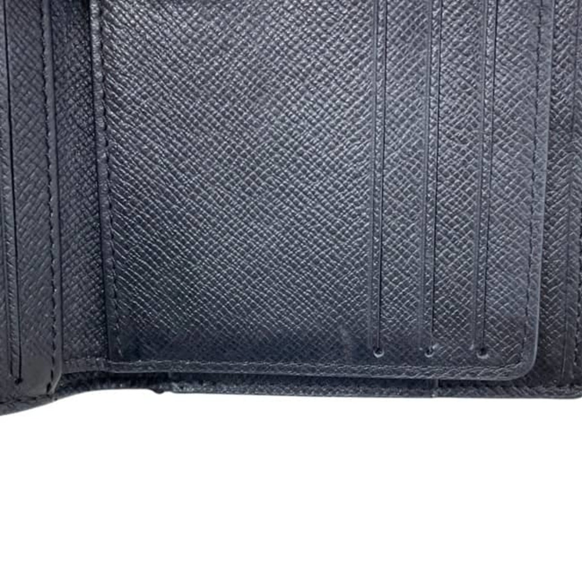 Celine Black Gray Pvc Leather Wallet (Bi-Fold) (Pre-Owned)