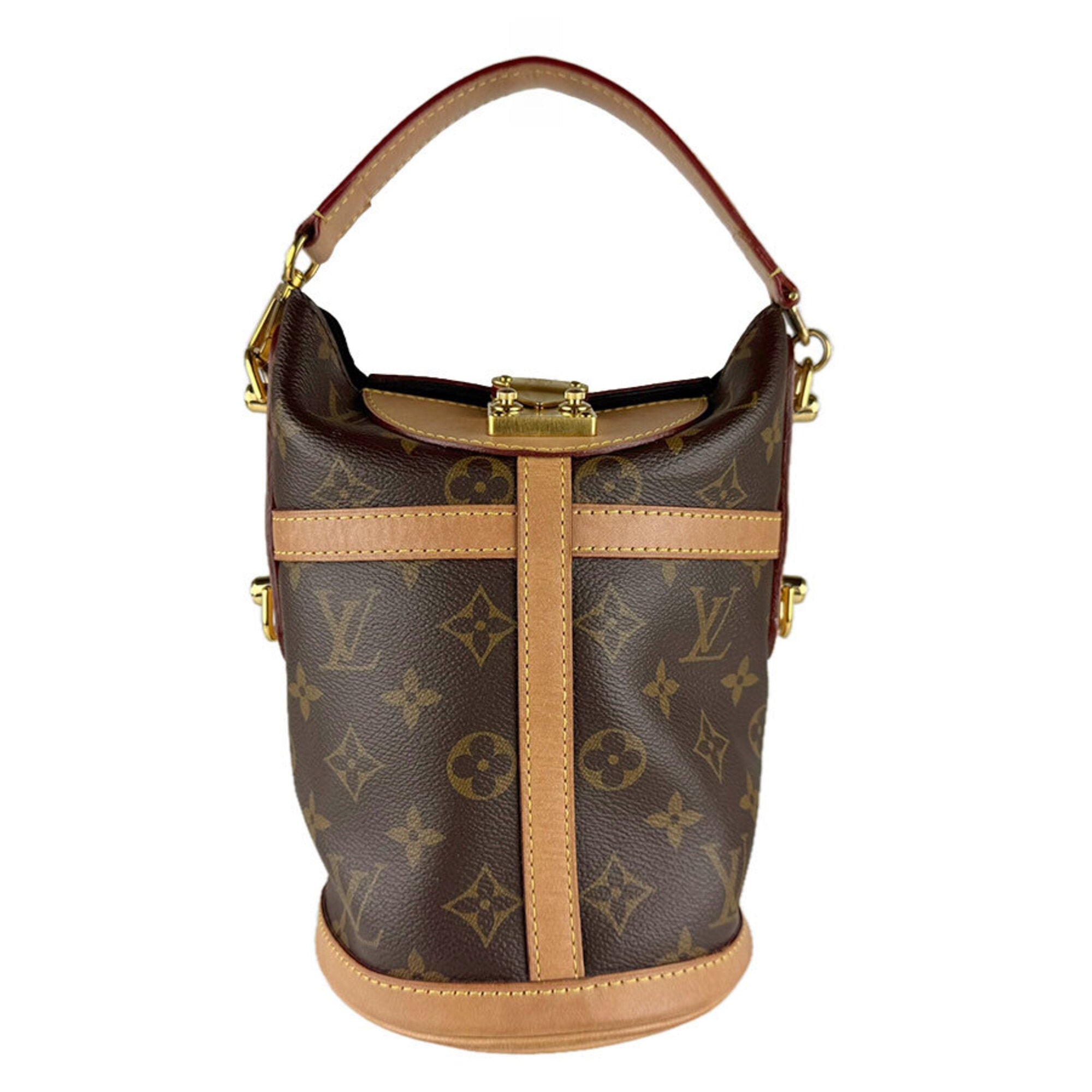 Louis Vuitton Brown Monogram Monogram Handbag Shoulder Bag (Pre-Owned)