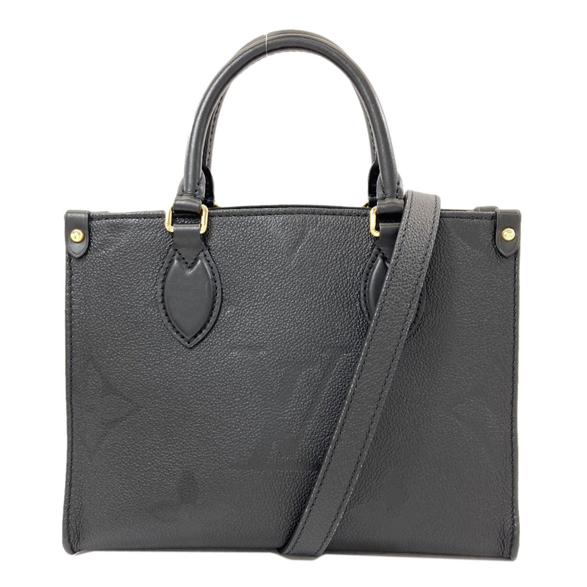Louis Vuitton Black Monogram Empreinte Handbag (Pre-Owned)