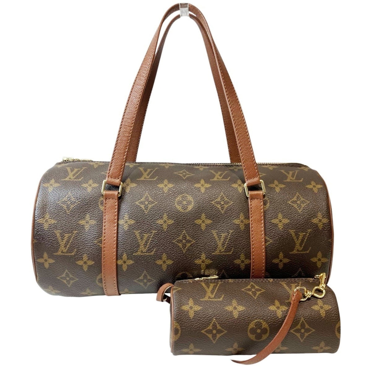 Louis Vuitton Monogram Brown Monogram Monogram Handbag Pouch (Pre-Owned)