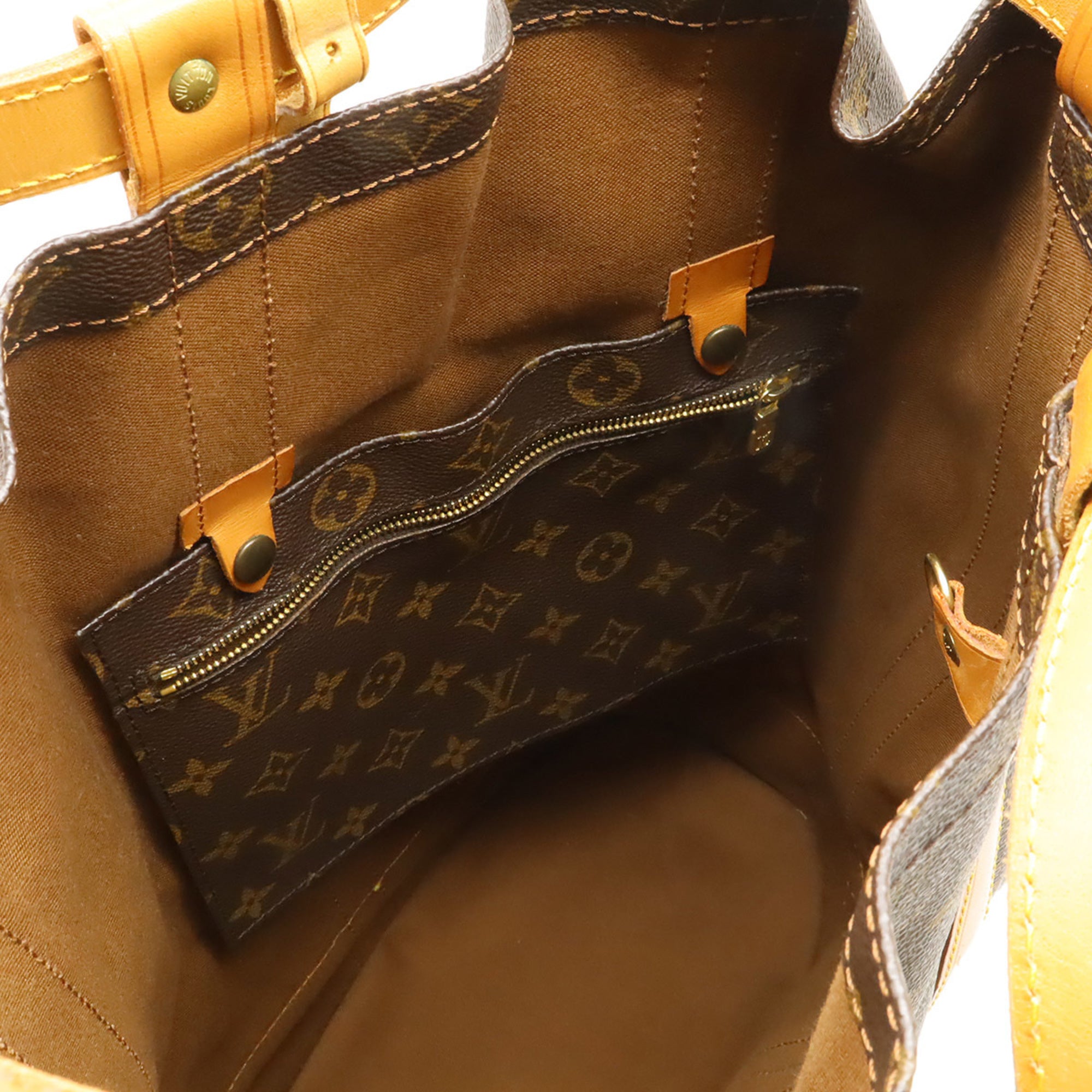 Louis Vuitton Brown Monogram Shoulder Bag (Pre-Owned)