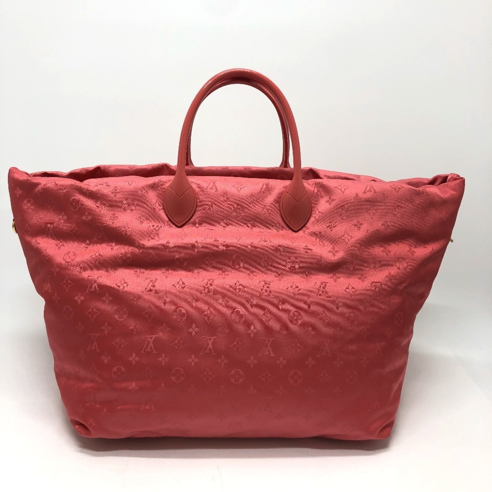 Louis Vuitton Pink Nylon Tote Bag (Pre-Owned)