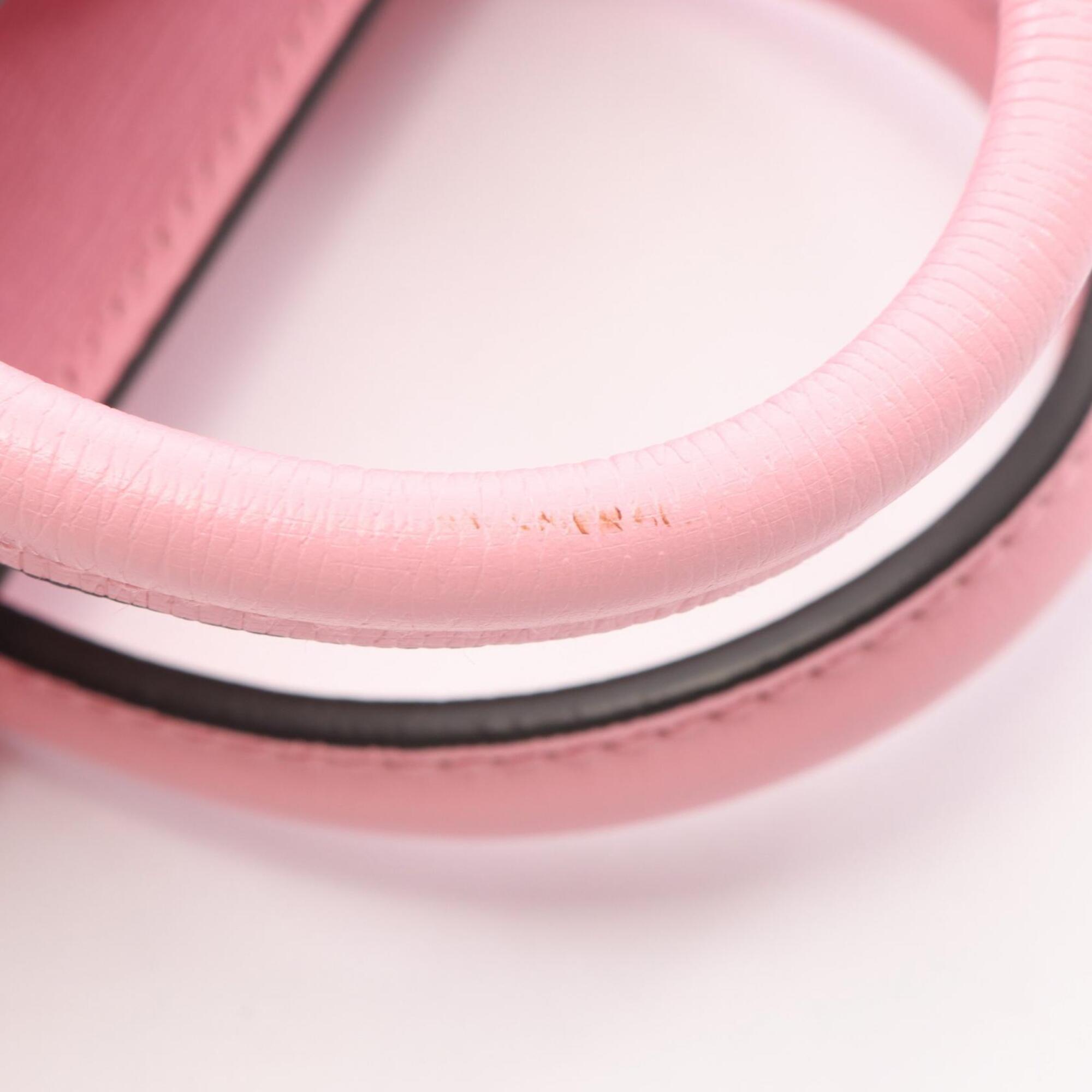 Gucci Multi-Color Pink Leather Handbag (Pre-Owned)