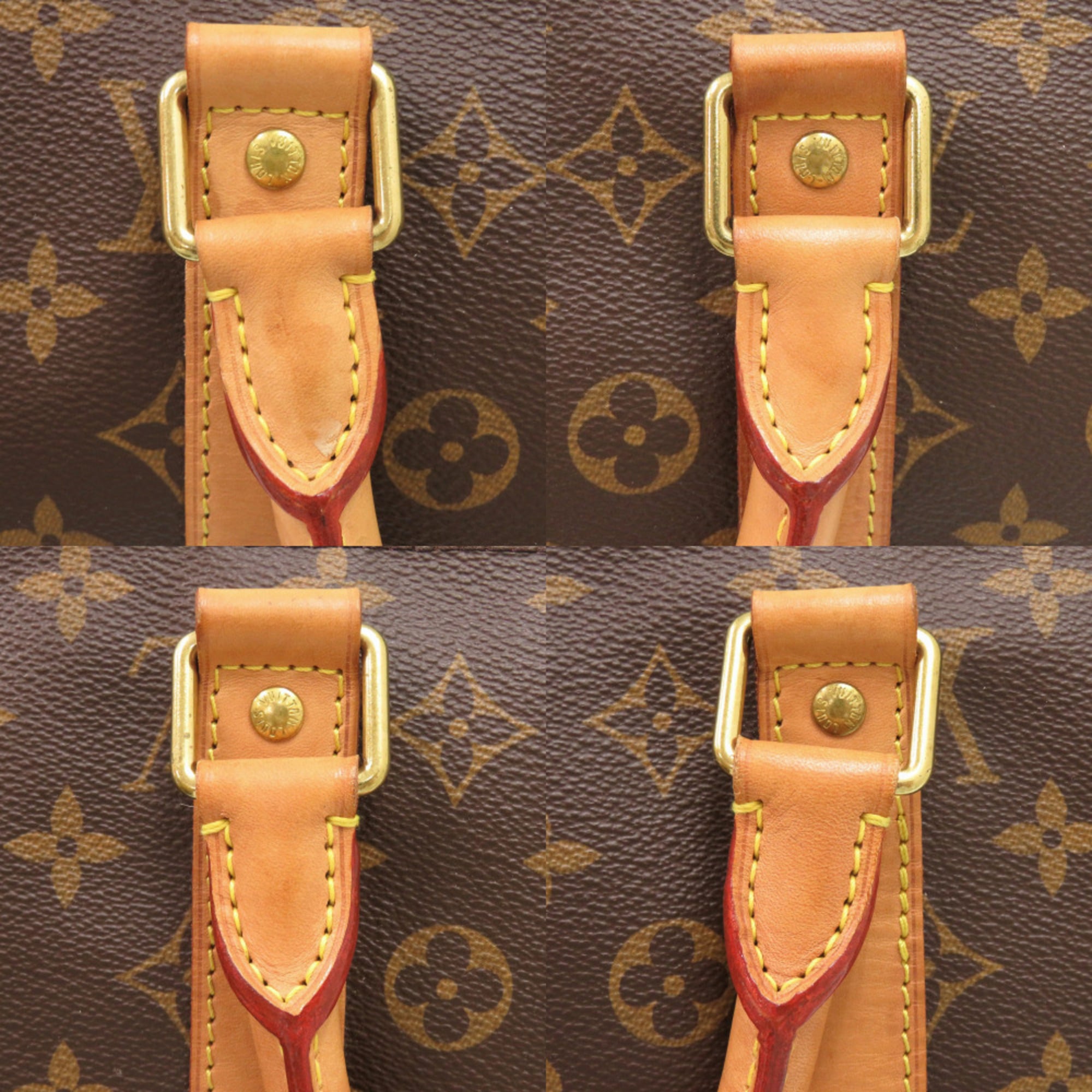 Louis Vuitton Brown Monogram Monogram Boston Bag (Pre-Owned)