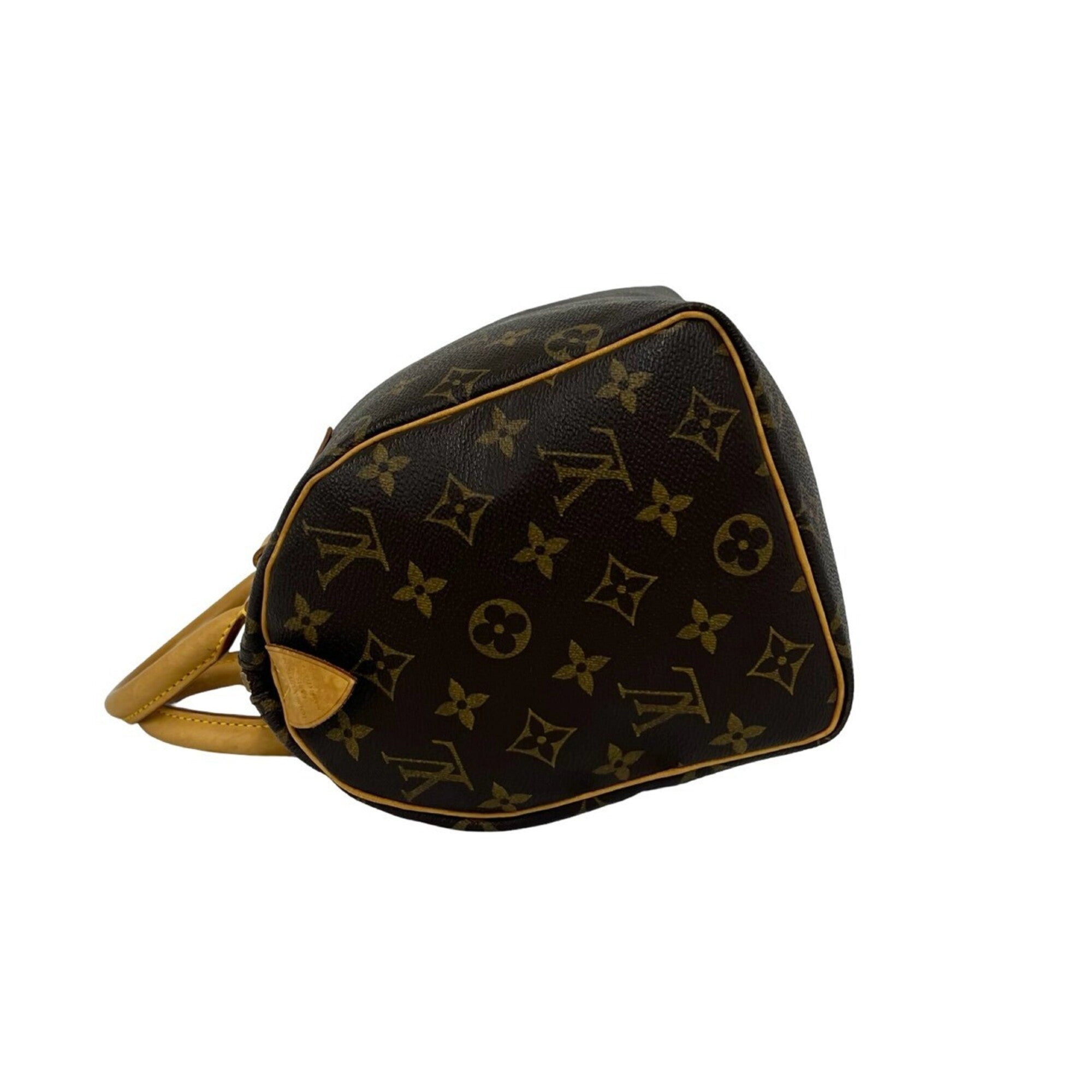 Louis Vuitton Brown Leather Pvc Boston Bag Handbag (Pre-Owned)