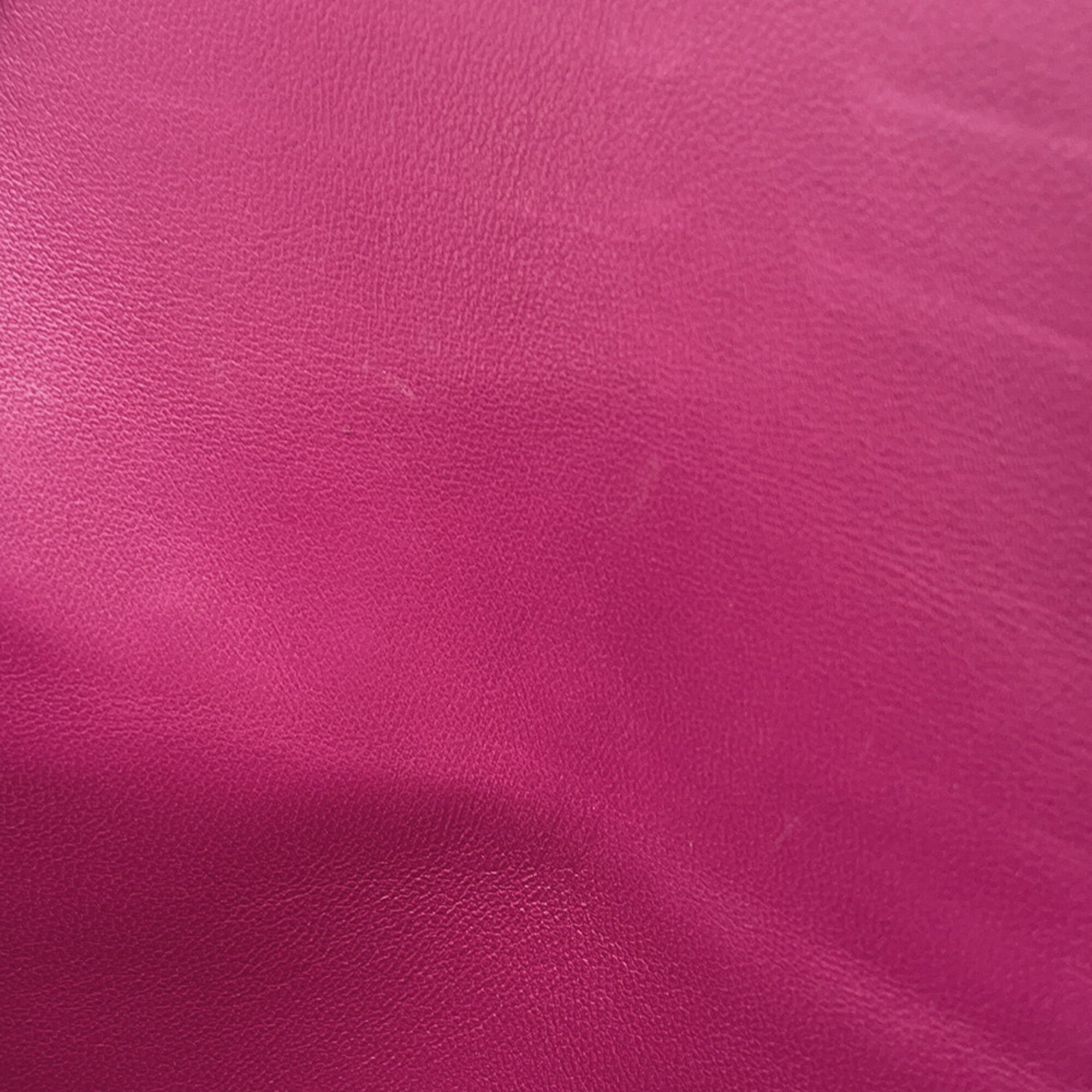 Hermes Kara Rose Purple Togo Leather Long Wallet (Bi-Fold) (Pre-Owned)