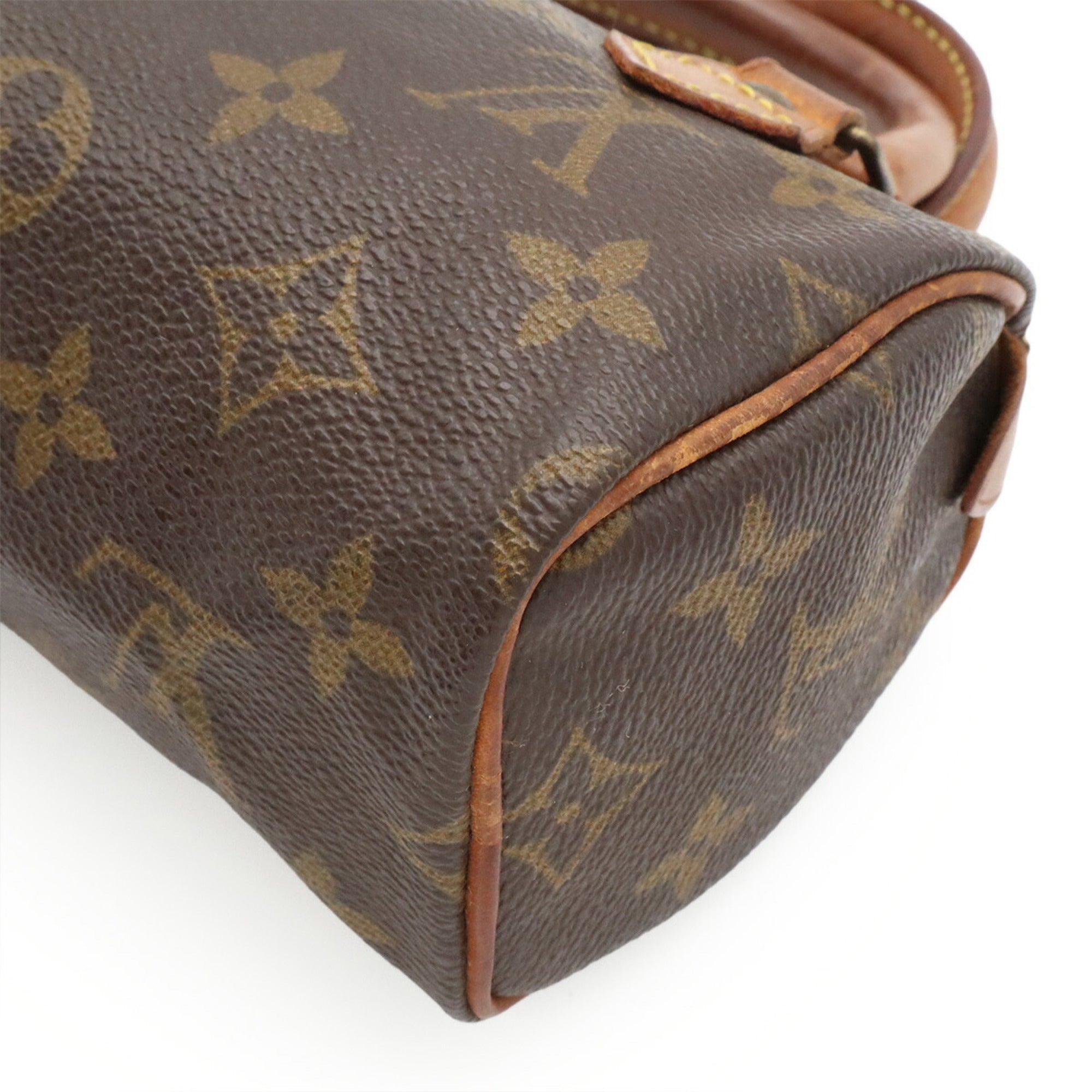 Louis Vuitton Brown Monogram Mini Handbag Pouch (Pre-Owned)