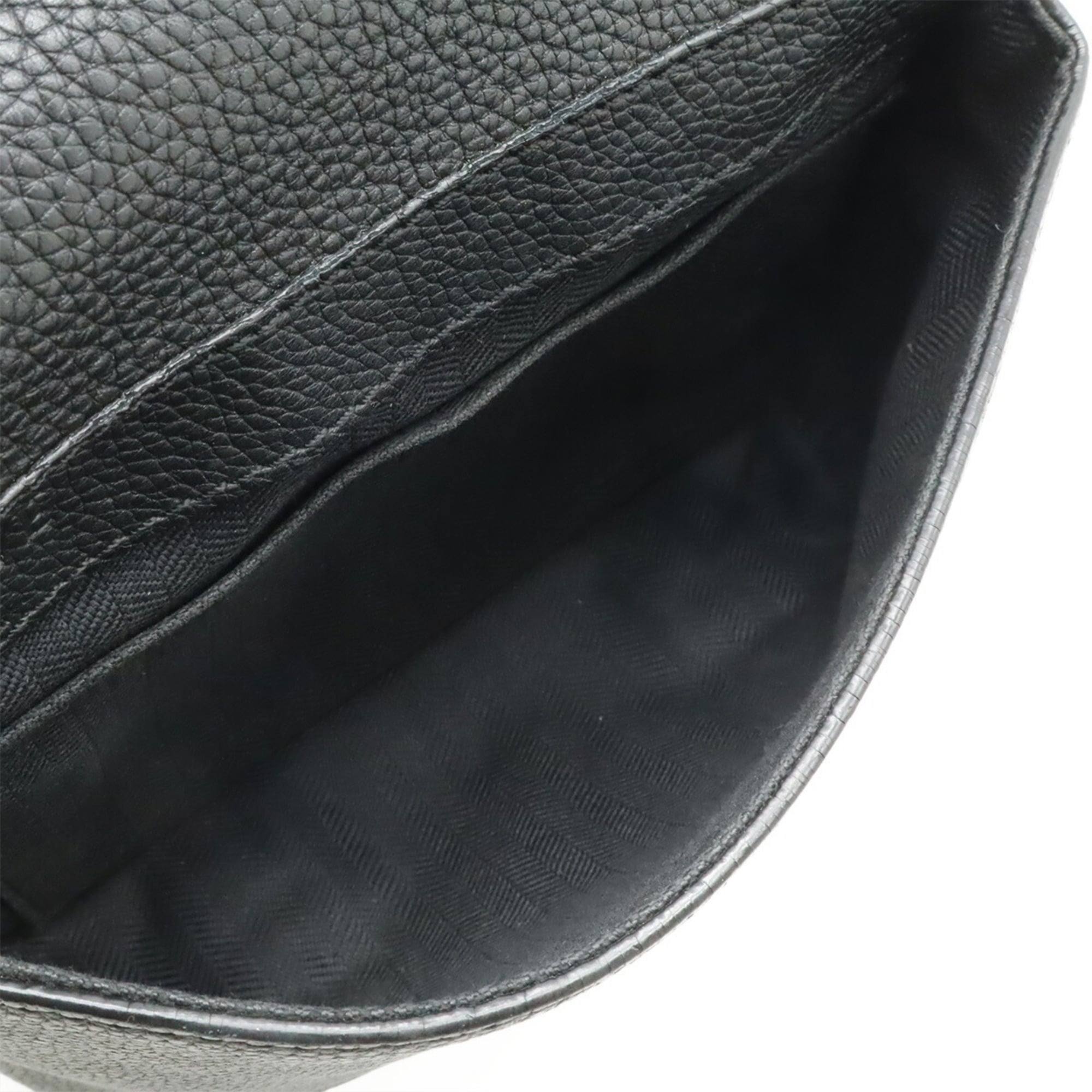 Loewe Black Leather Shoulder Bag Sling Bag (Pre-Owned)