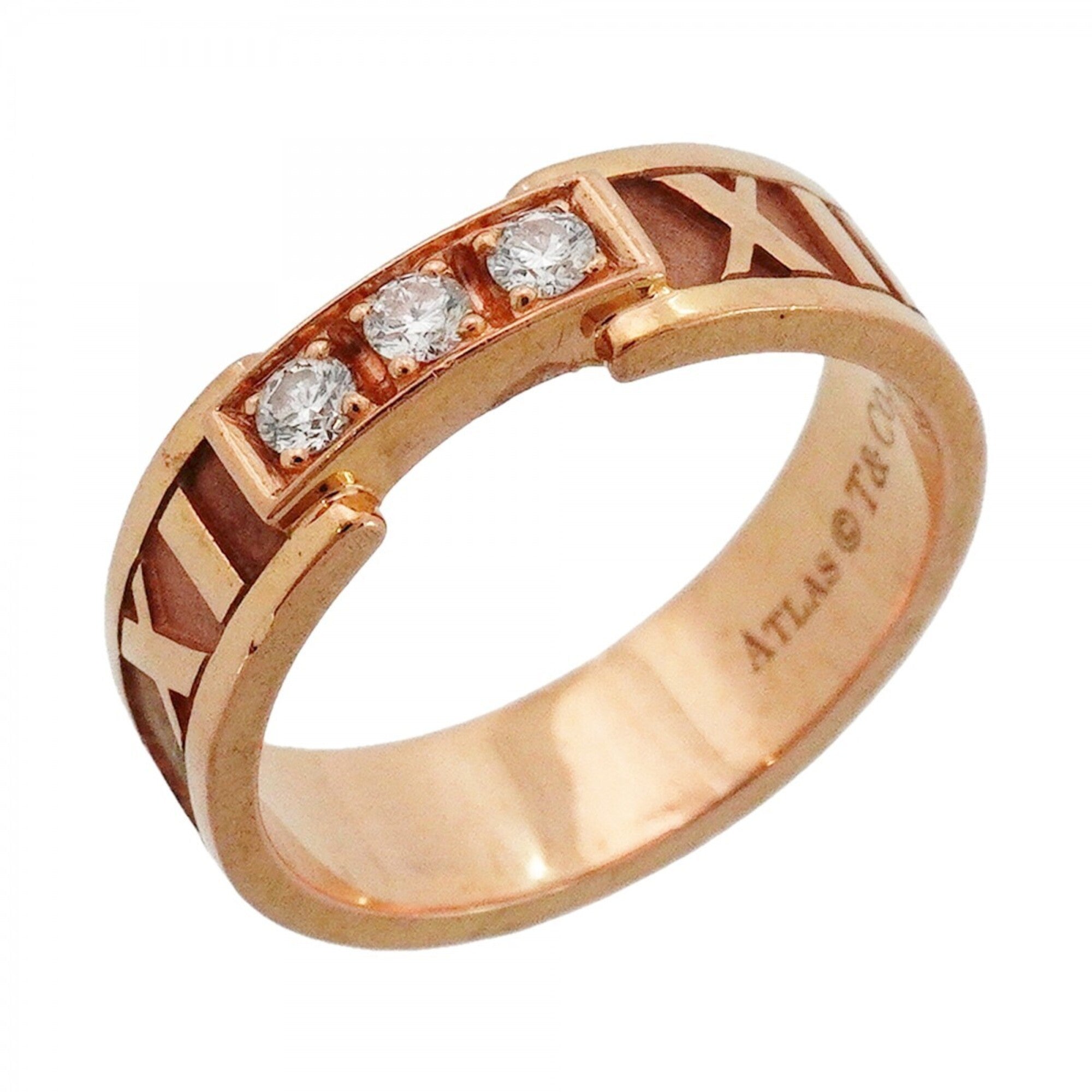 Tiffany Pink Gold (18K) Band Ring (Pre-Owned)