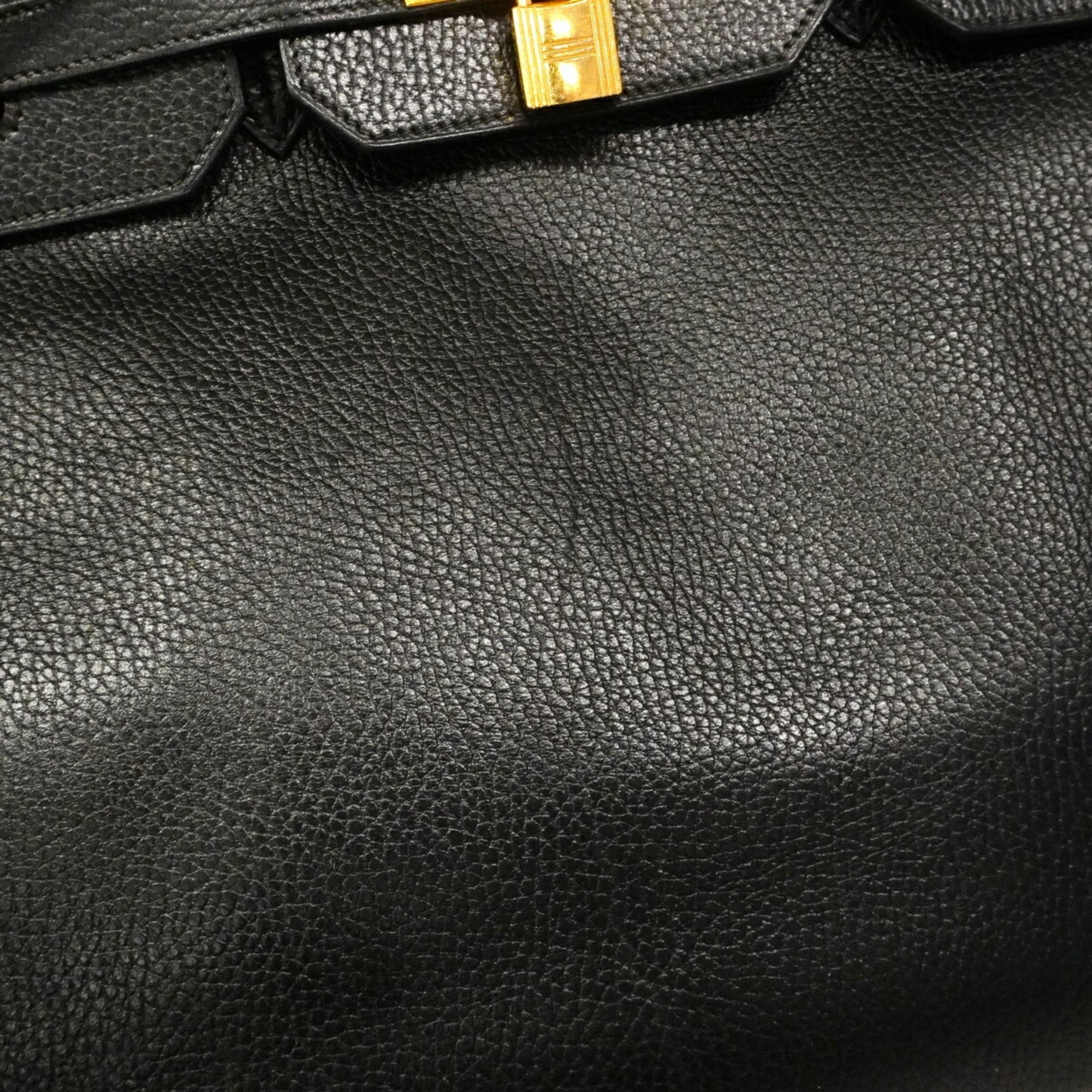 Hermes Black Ardennes Leather Handbag (Pre-Owned)