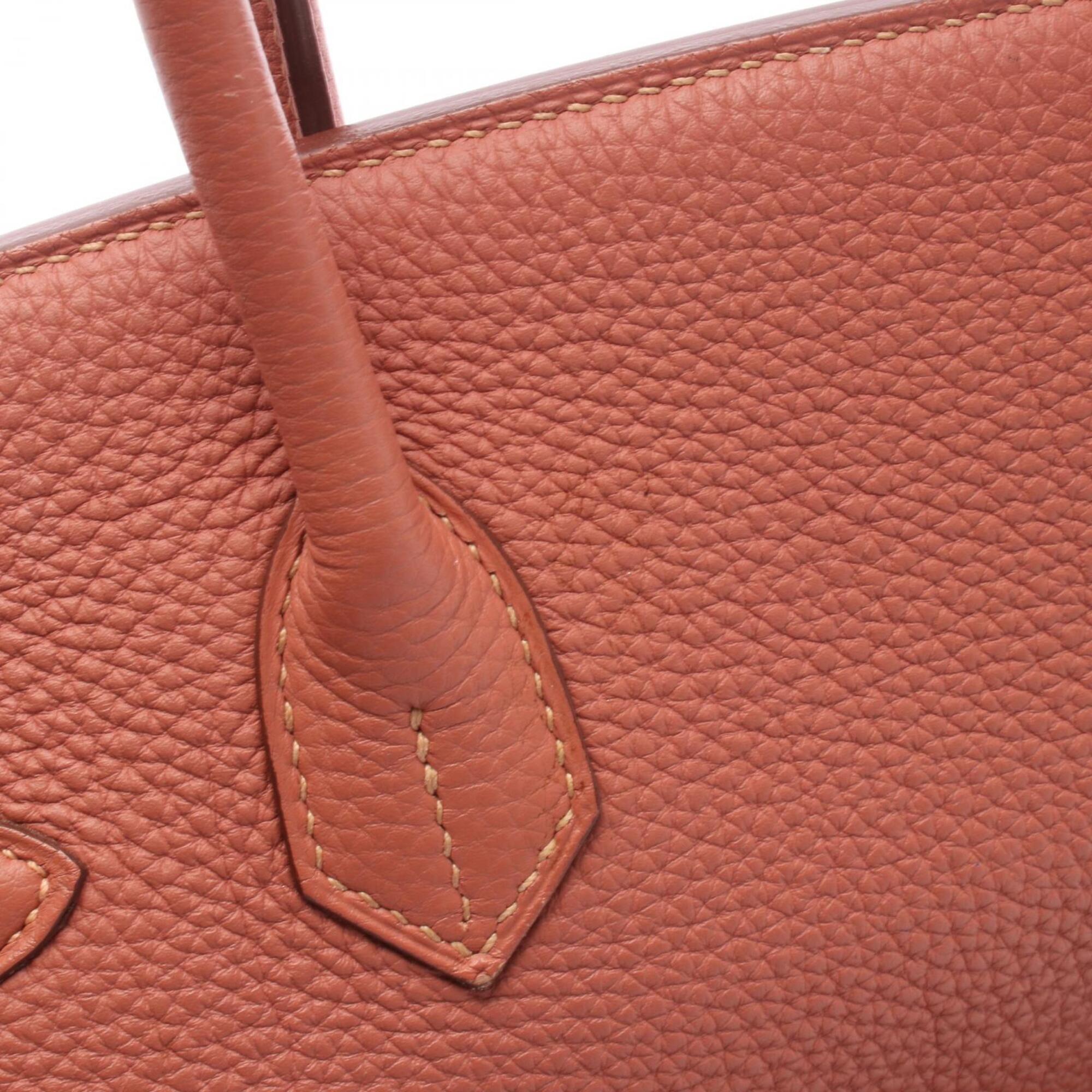 Hermes Pink Rosy Togo Leather Handbag (Pre-Owned)