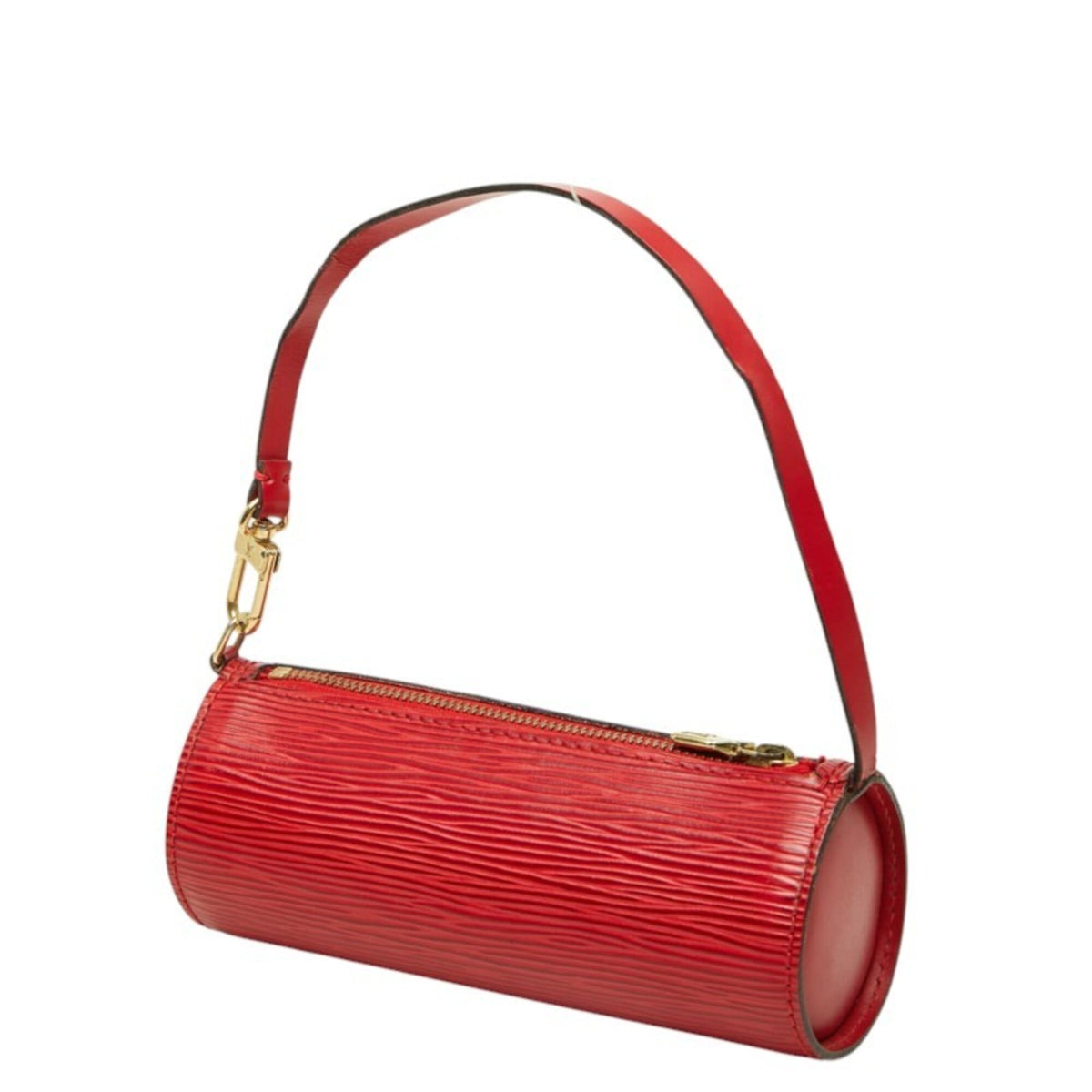 Louis Vuitton Castilian Red Leather Handbag Pouch (Pre-Owned)