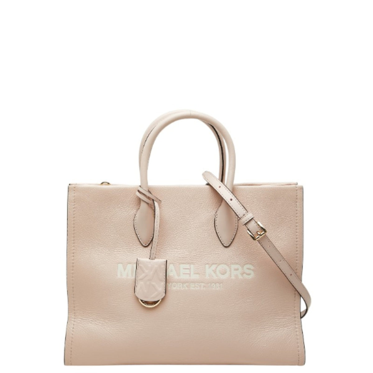 Michael Kors Pink Leather Handbag Shoulder Bag (Pre-Owned)